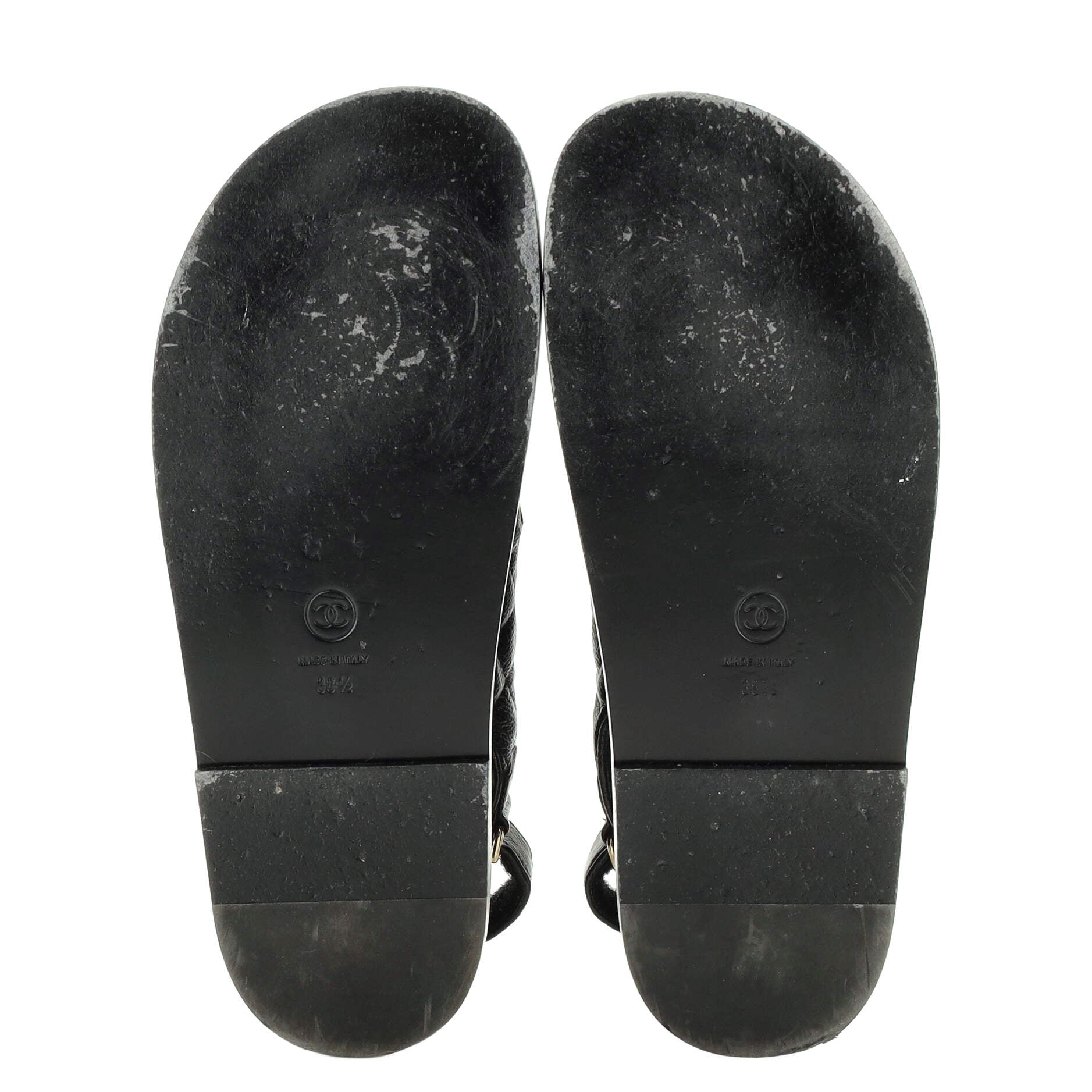 Women's Velcro Dad Sandals Quilted Leather