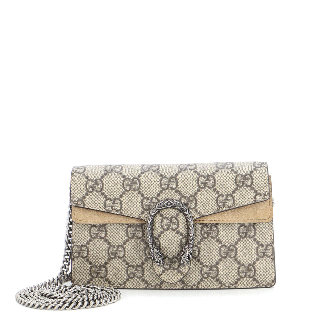 Dionysus Bag GG Coated Canvas Super Mini
