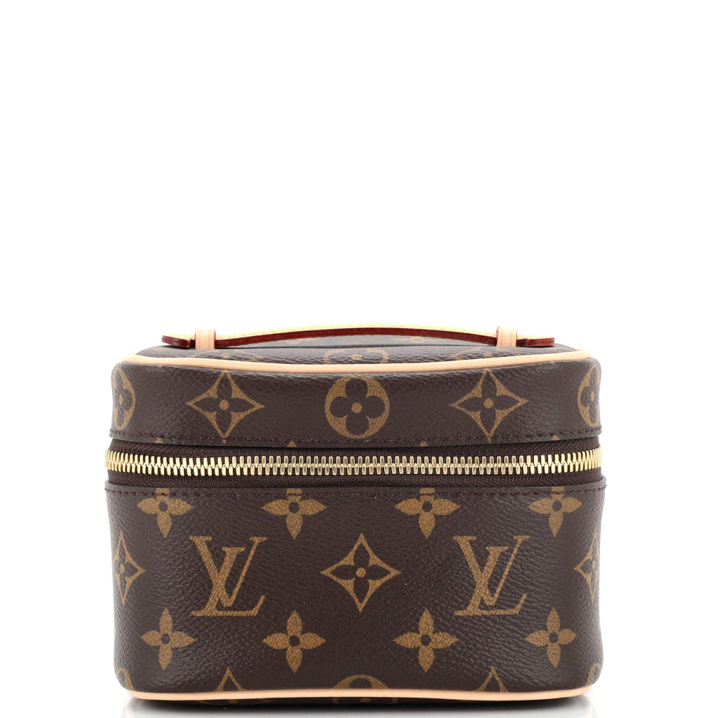 Nice Vanity Case Monogram Canvas Nano