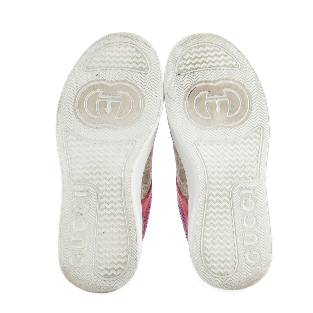 Women's Dali Platform Sneakers GG Coated Canvas and Leather