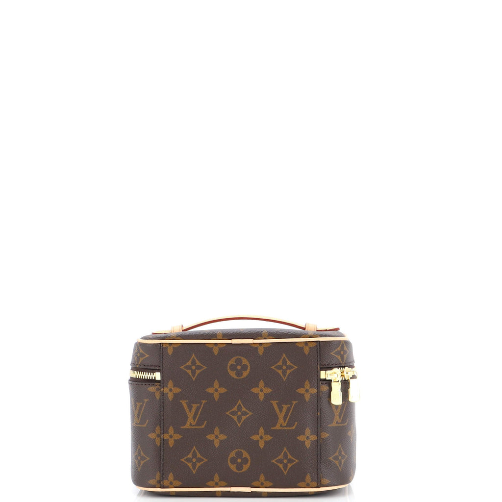 Nice Vanity Case Monogram Canvas Mini