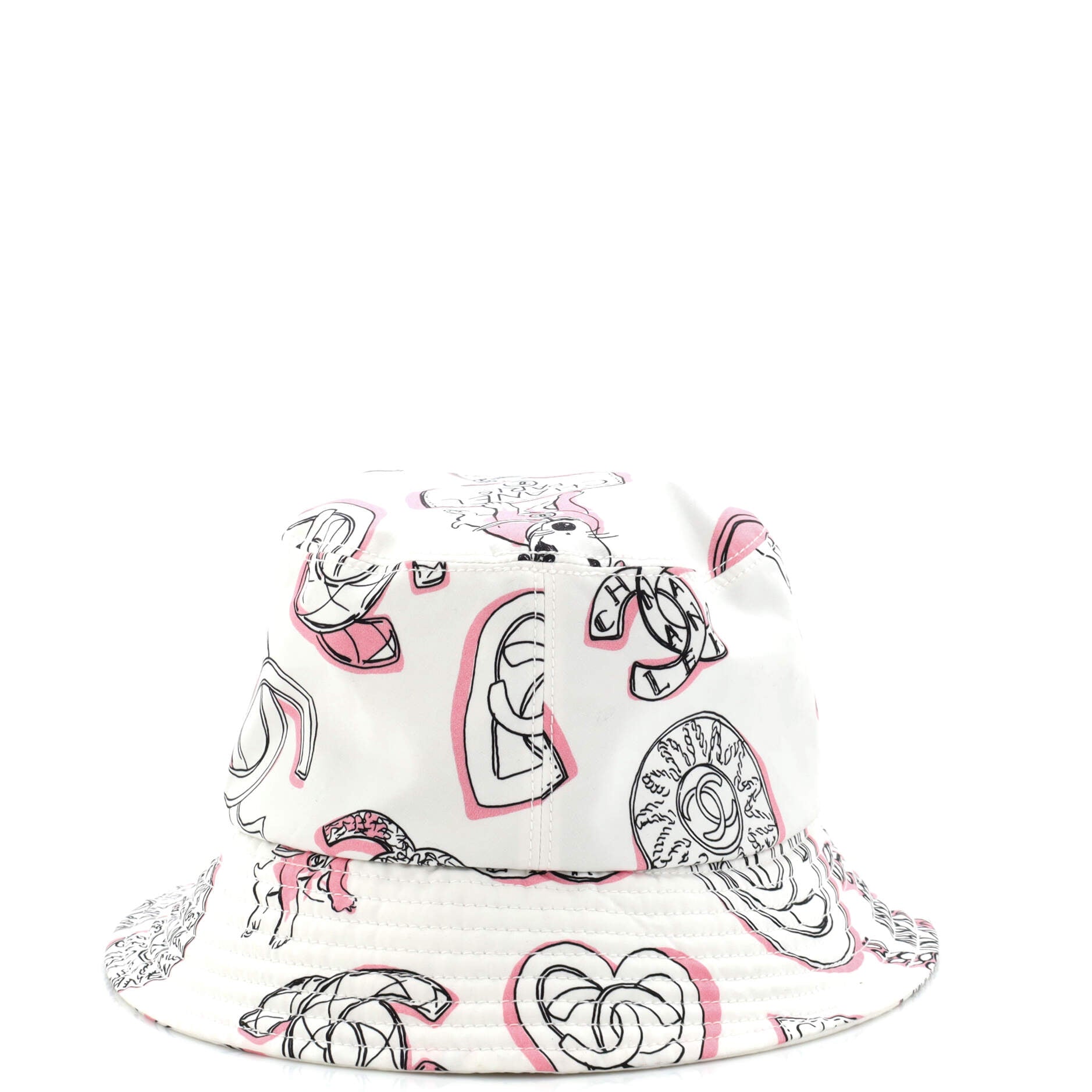 CC Bucket Hat Printed Canvas