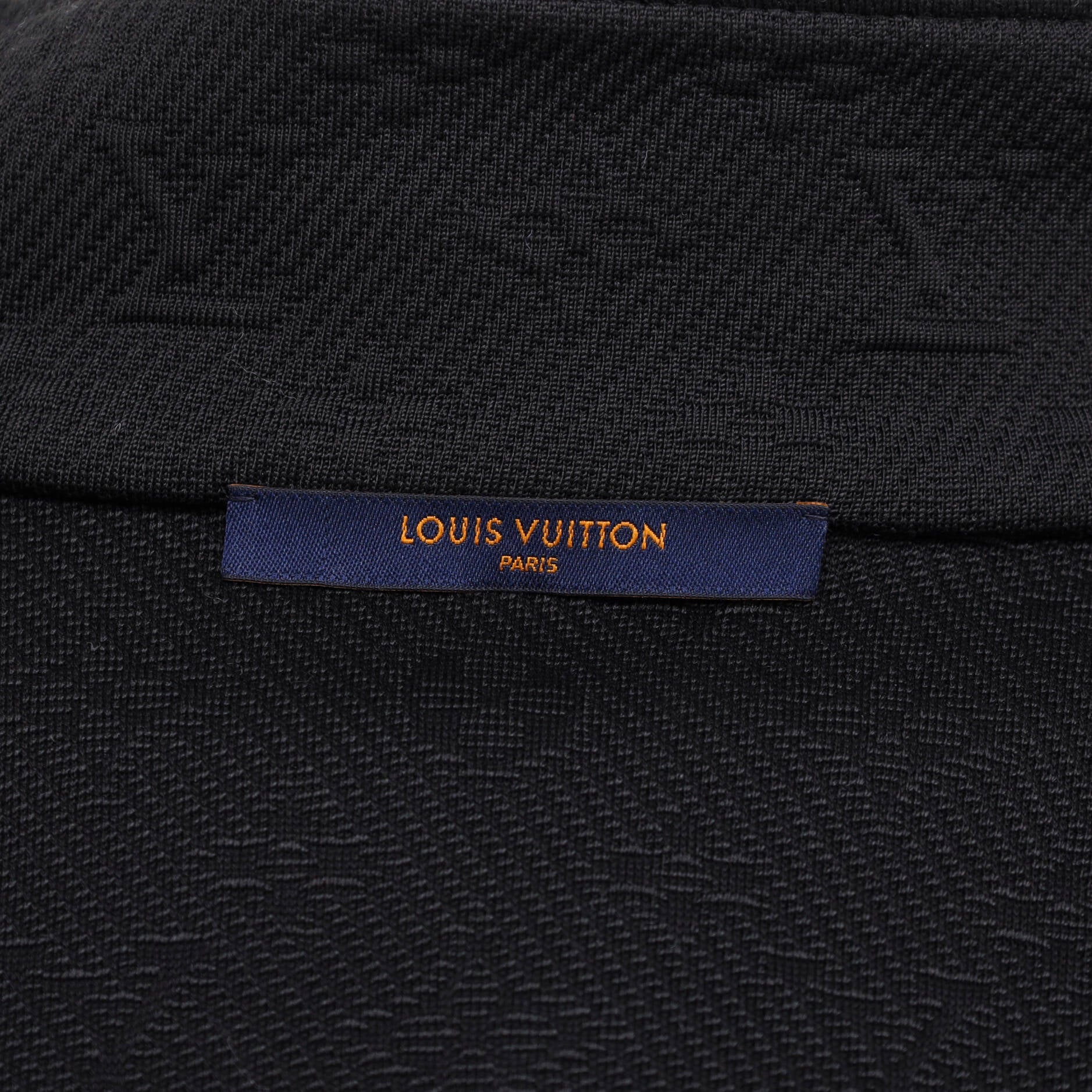 Men's Monogram Zip-Through Jacket Polyester Blend