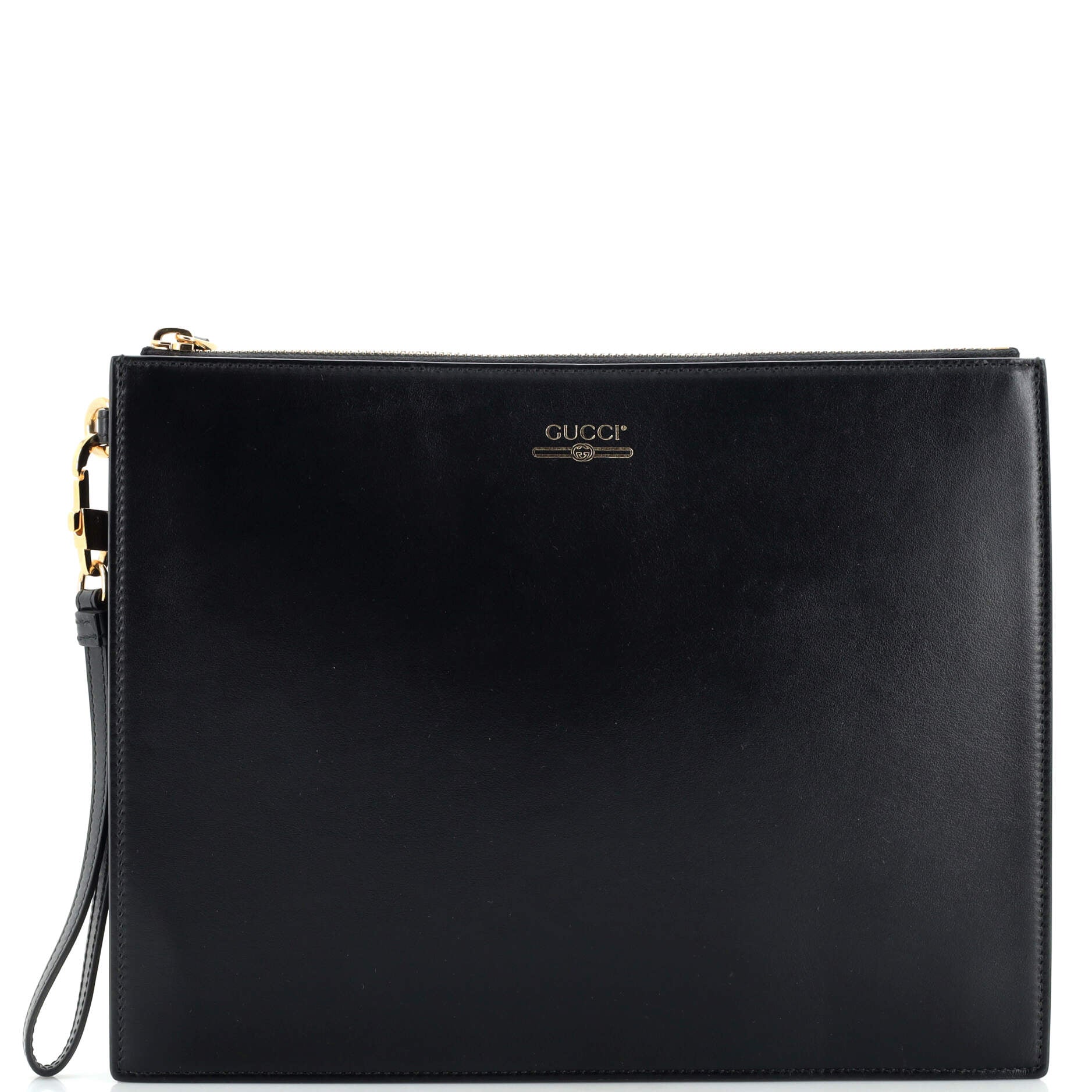 Wristlet Clutch Leather