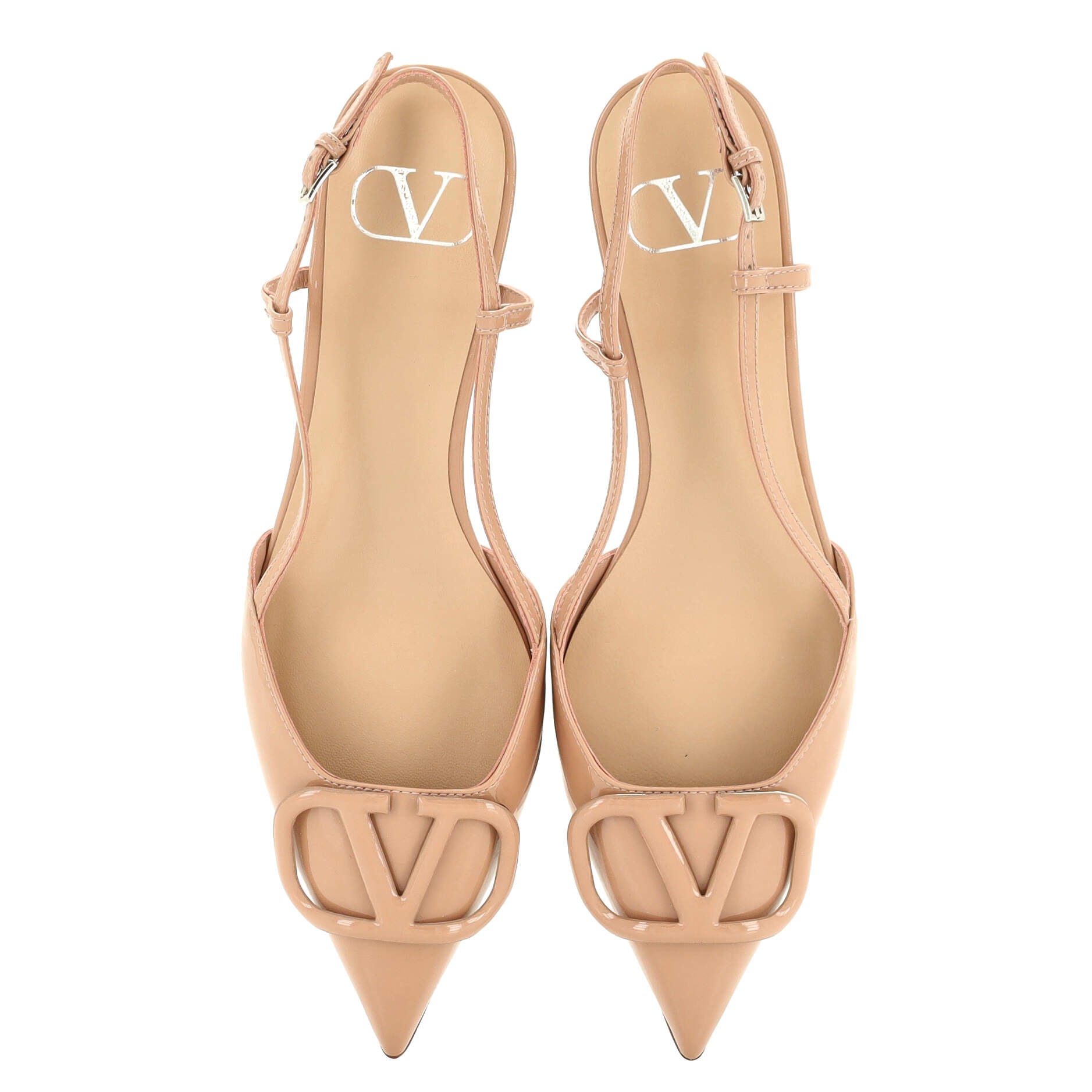 Women's VLogo Slingback Pumps Patent 40