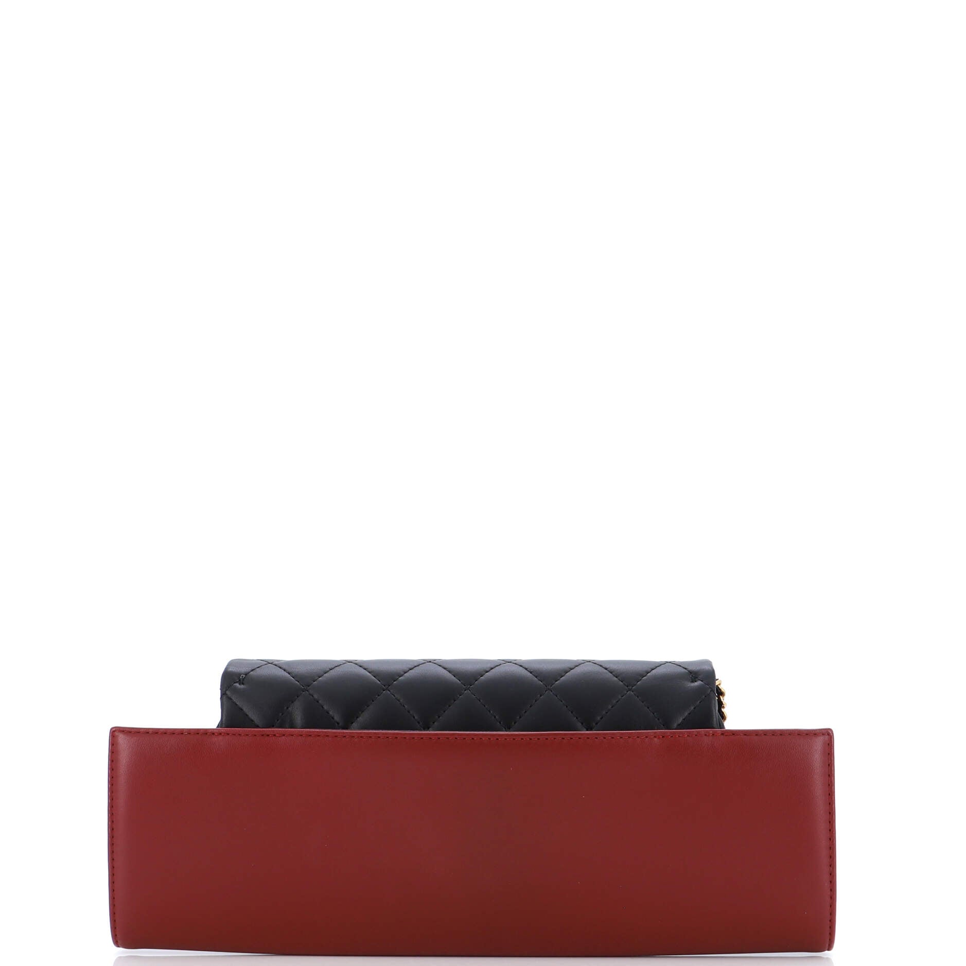 Brasserie Gabrielle Menu Flap Clutch Quilted Calfskin