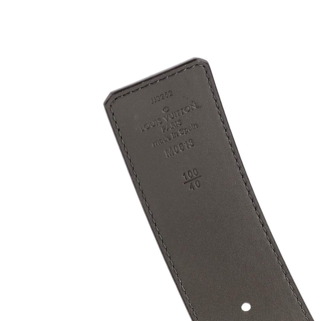 LV Initiales Reversible Belt Monogram Canvas and Leather Wide 100