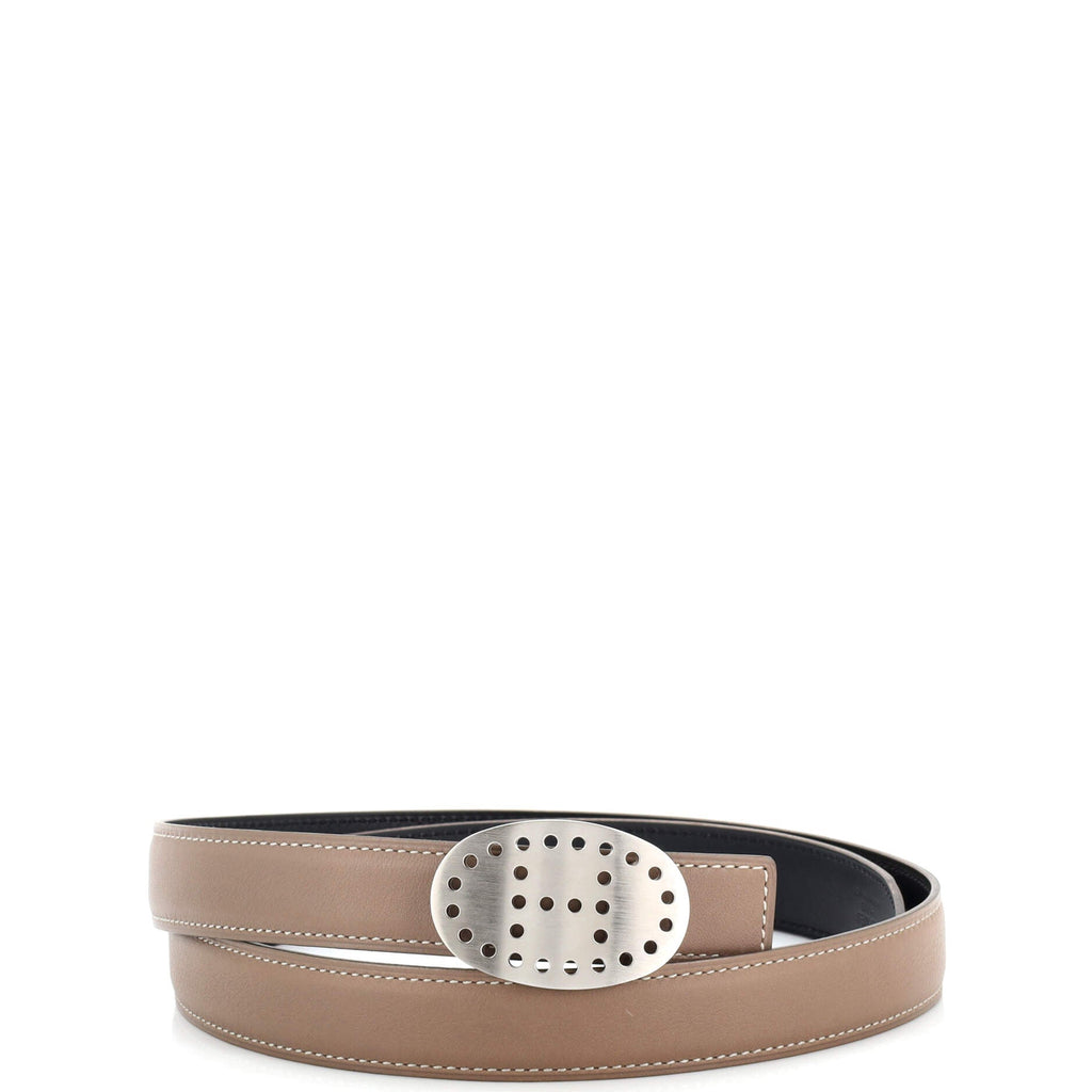Mirage Reversible Belt Leather Thin 85