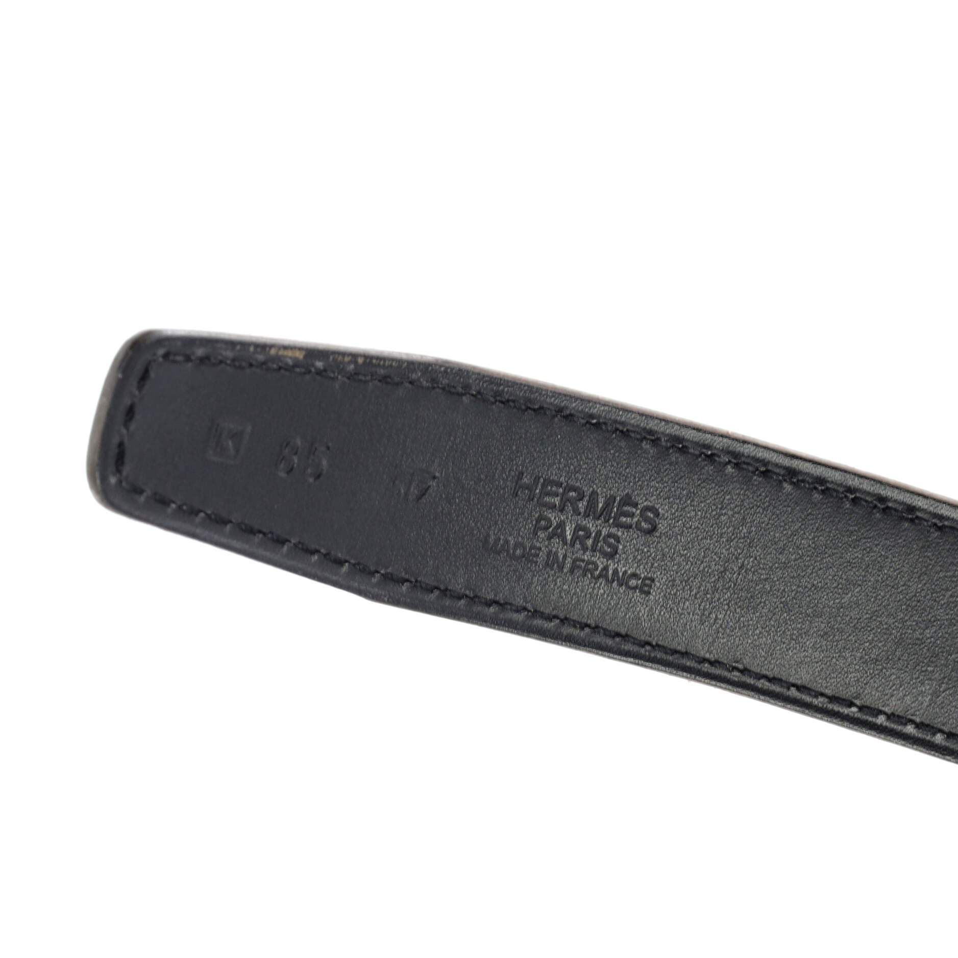 Mirage Reversible Belt Leather Thin 85