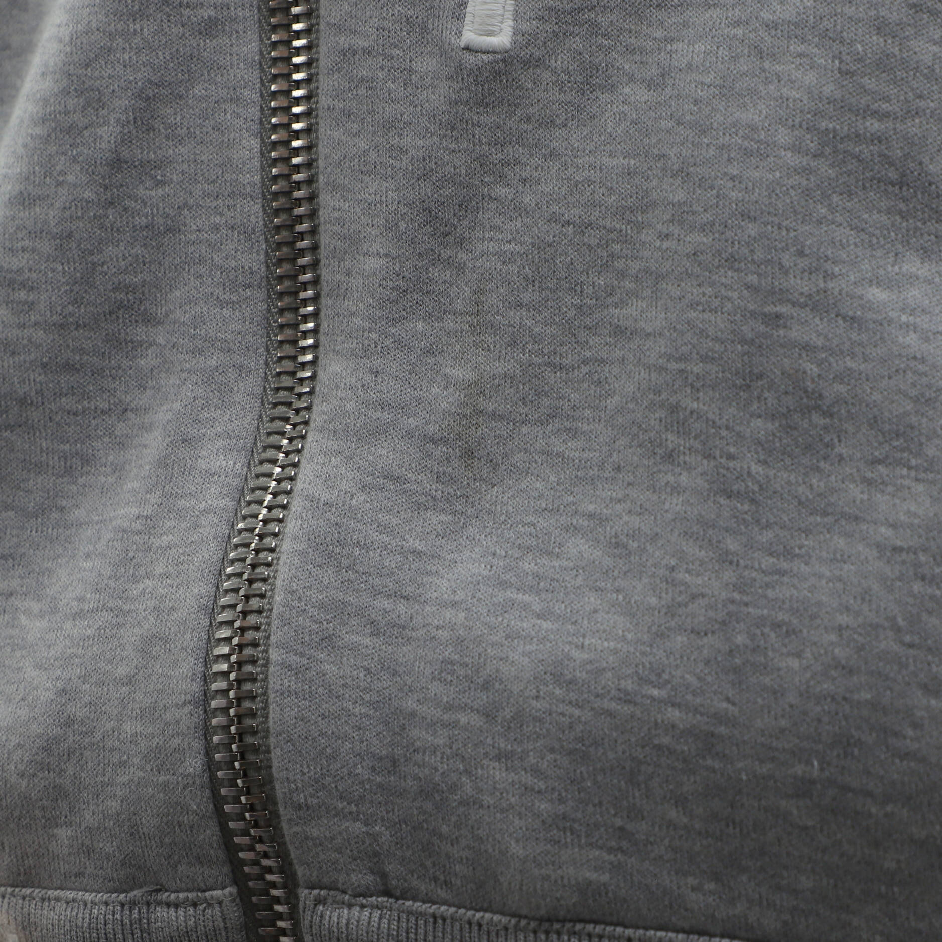 Men's Letters Zipped Hoodie Cotton Blend