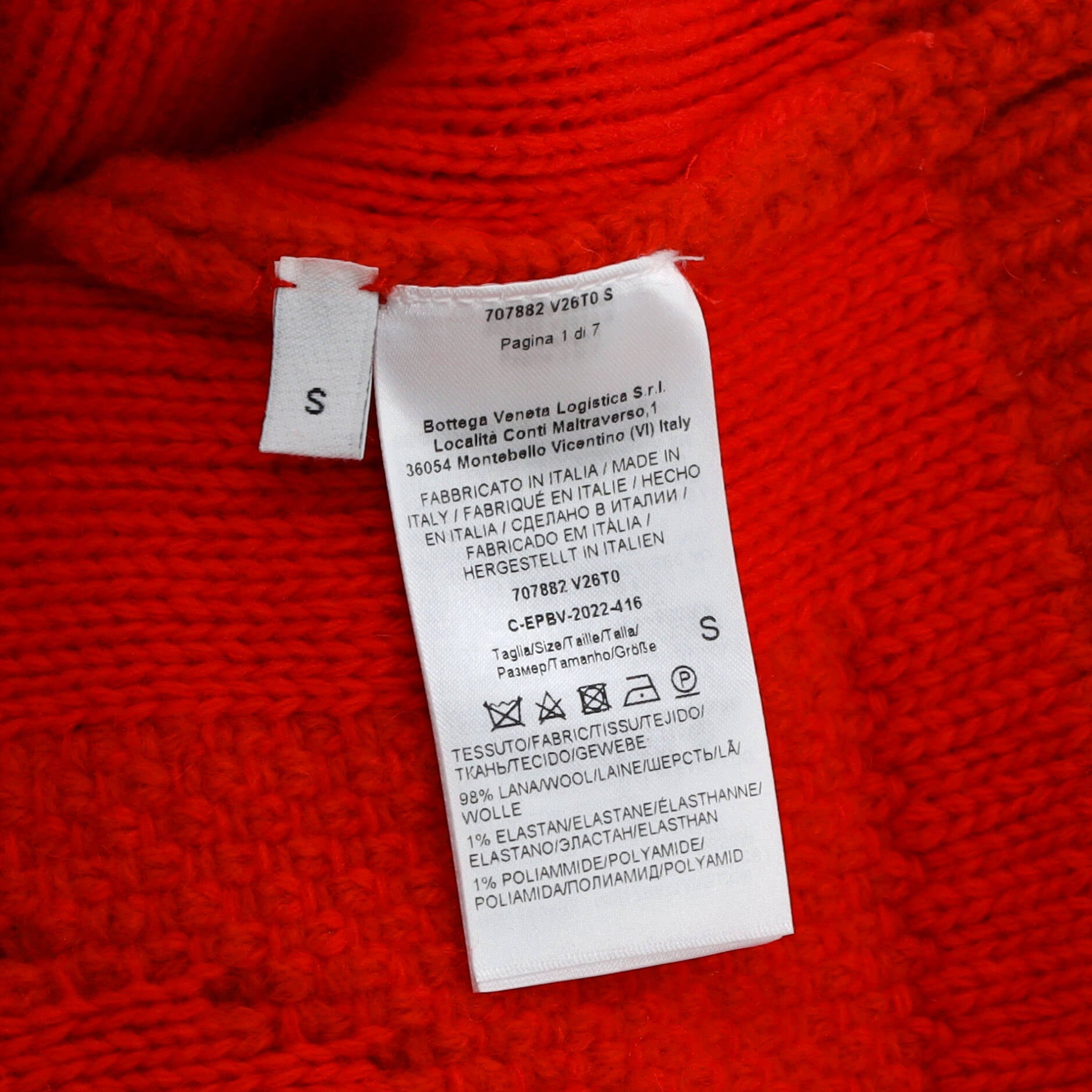 Women's Alphabet Crewneck Sweater Polyamide Blend
