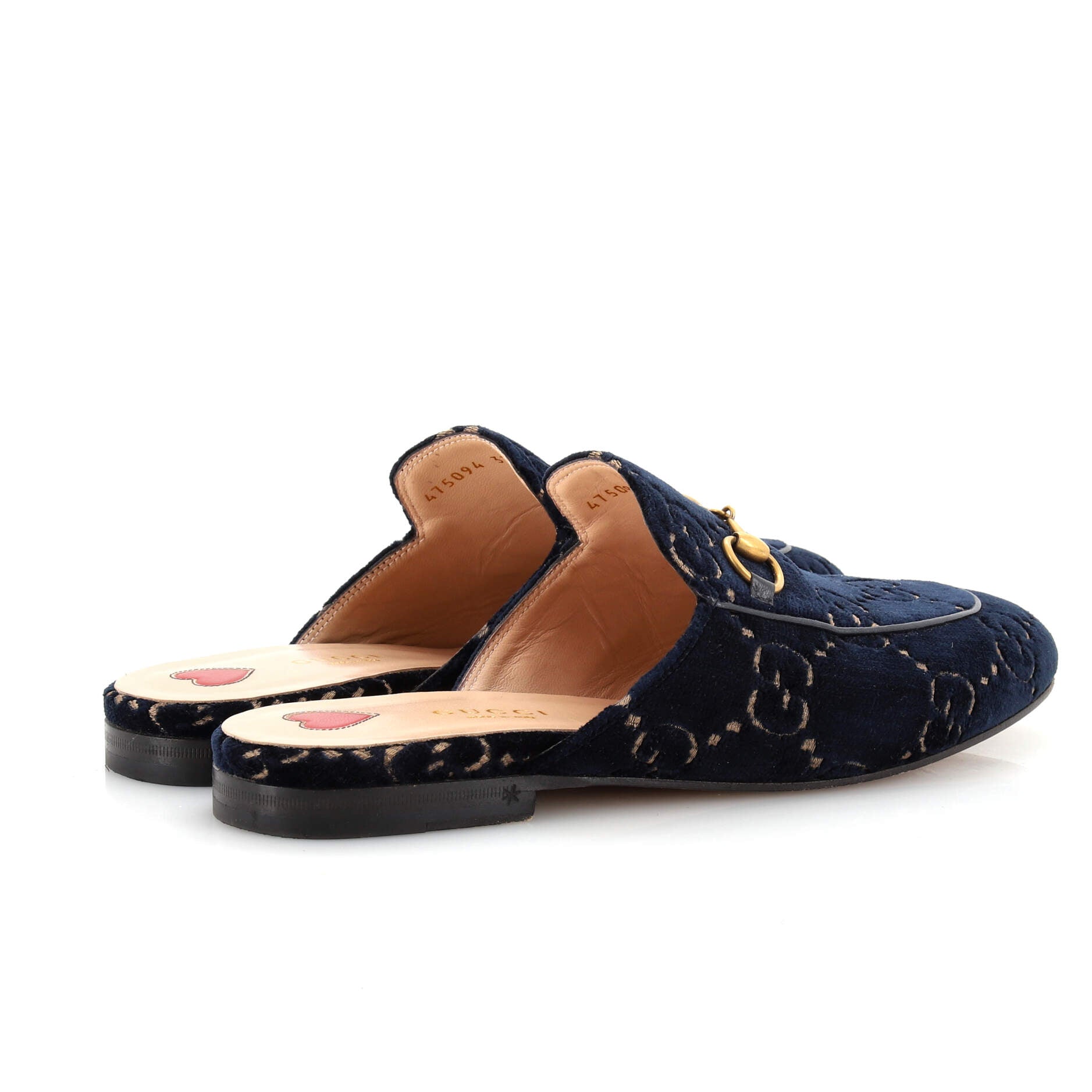 Women's Princetown Mules GG Velvet