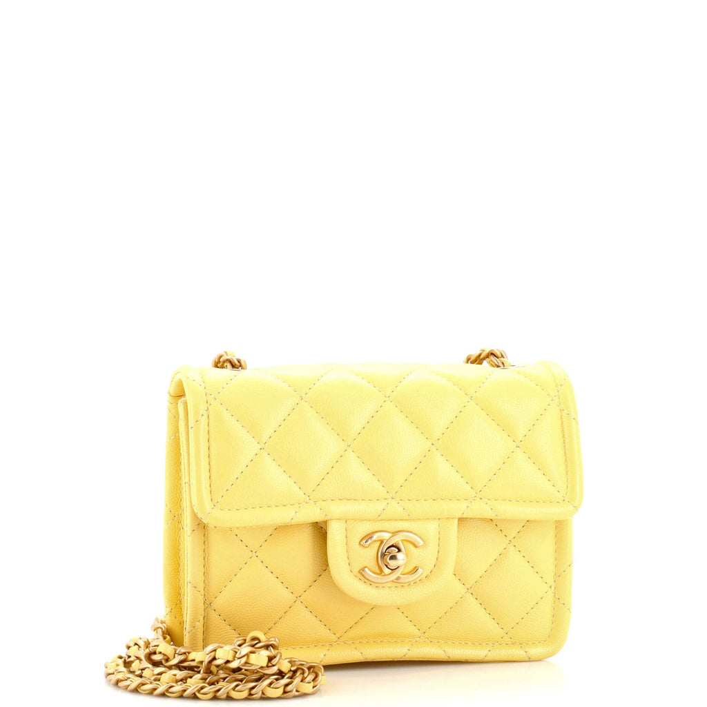 Sweet Classic Flap Bag Quilted Caviar Mini
