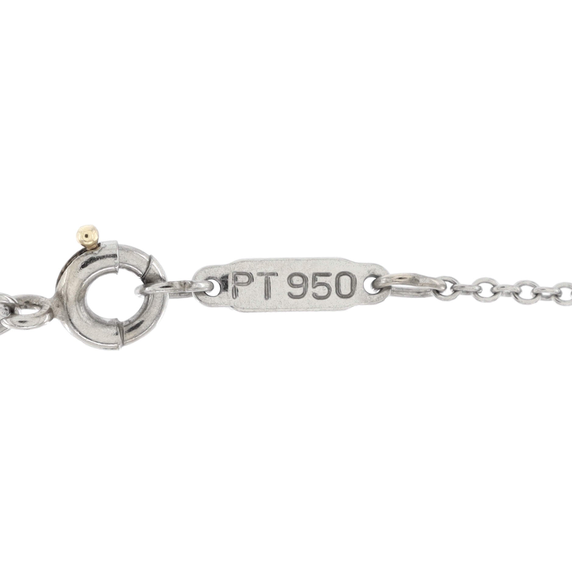 Etoile Heart 3 Diamond Pendant Necklace Platinum with Diamonds