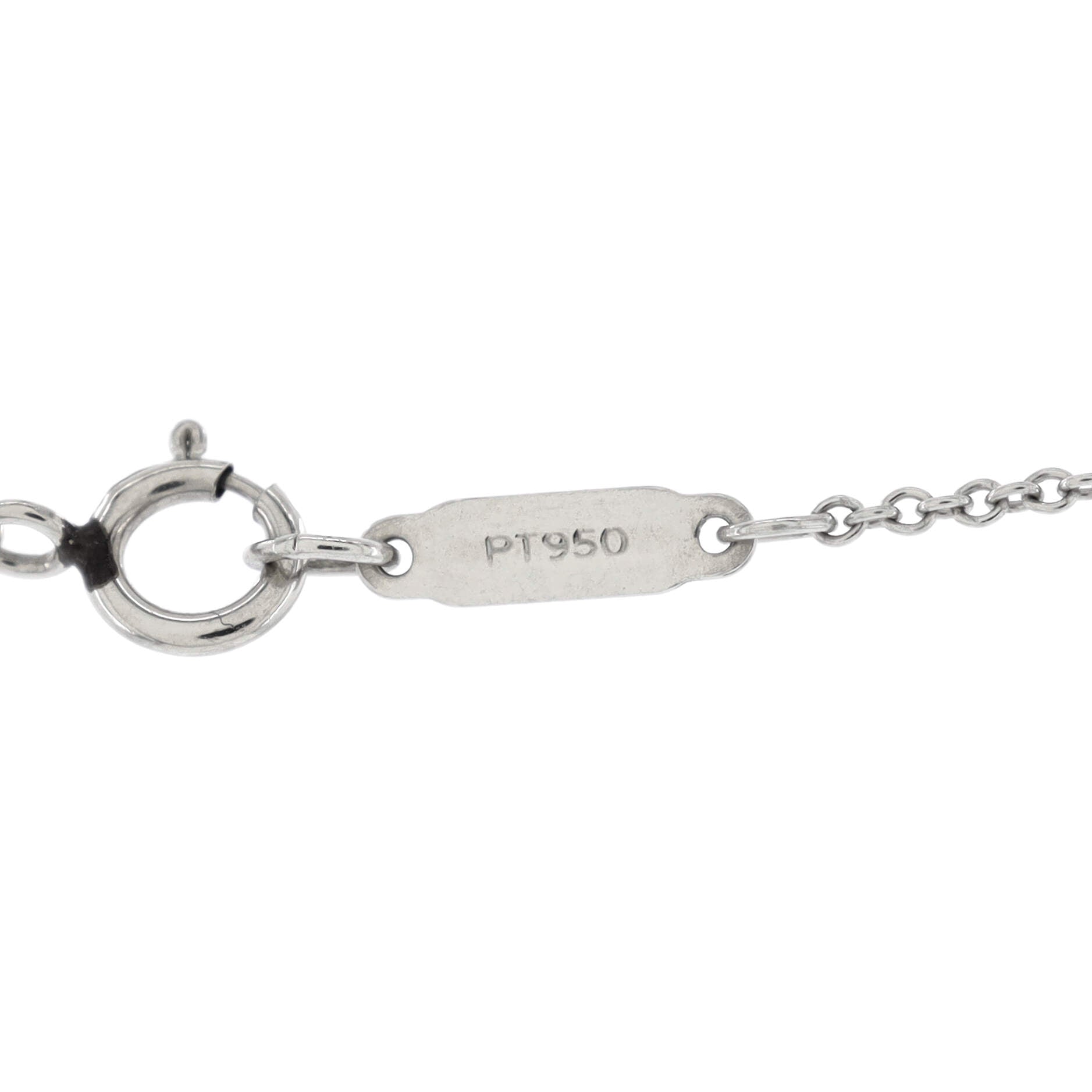 Heart 3 Diamond Pendant Necklace Platinum with Diamonds