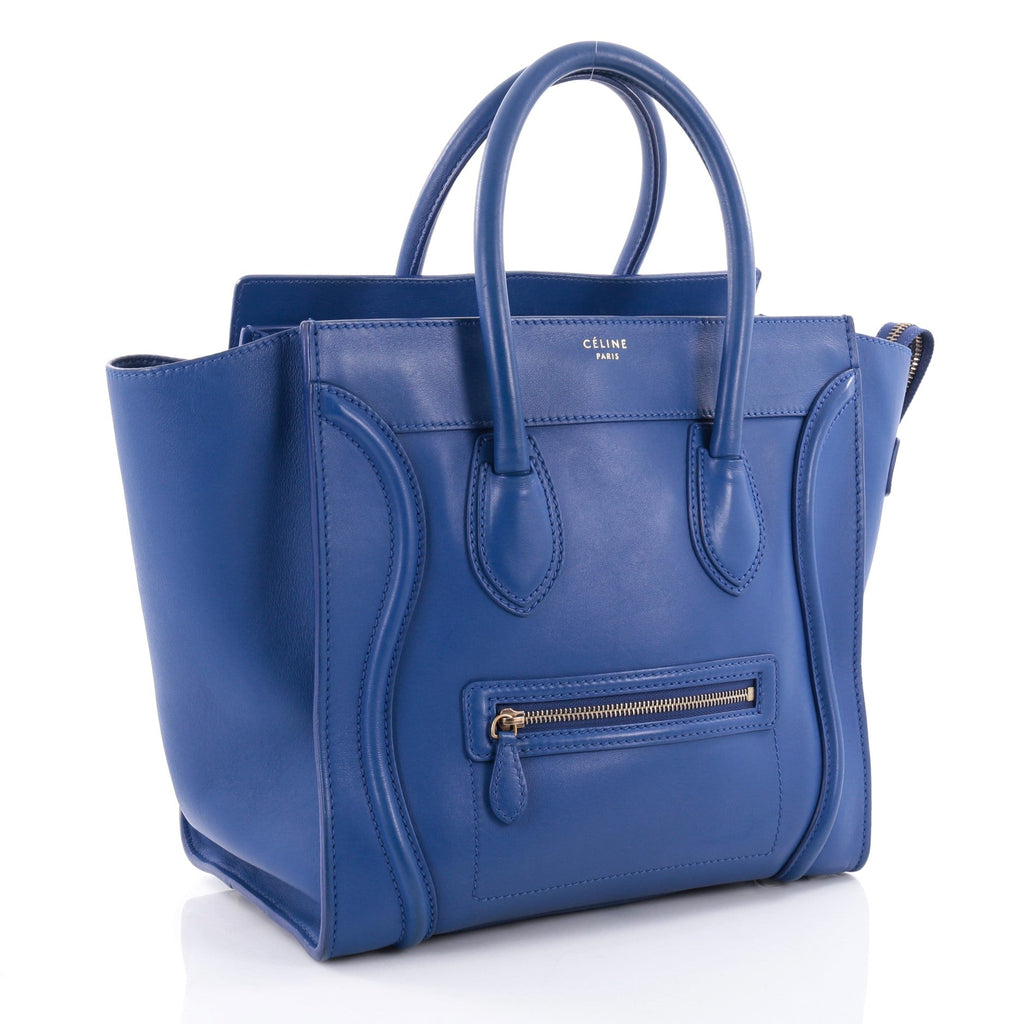 Luggage Handbag Smooth Leather Mini