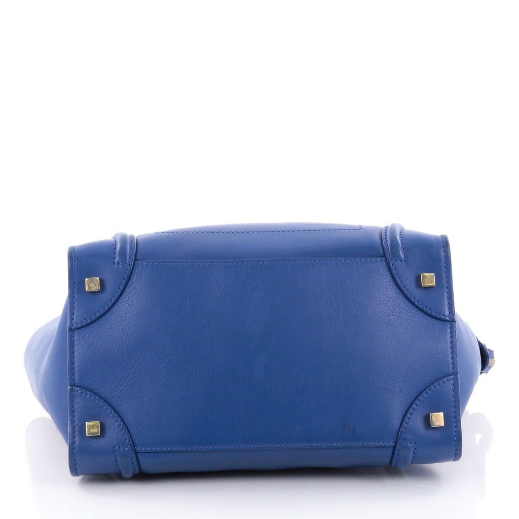 Luggage Handbag Smooth Leather Mini