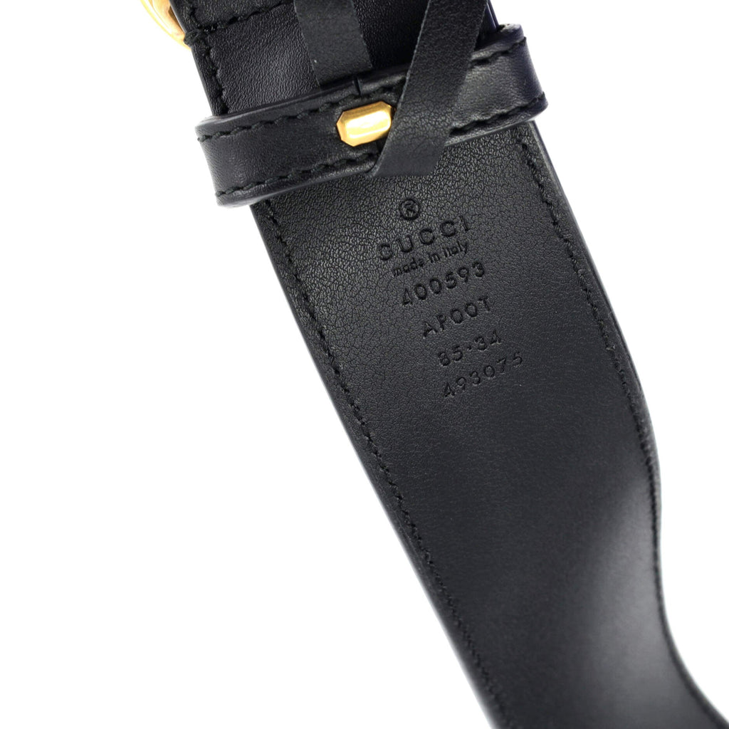 GG Marmont Belt Leather Wide 85