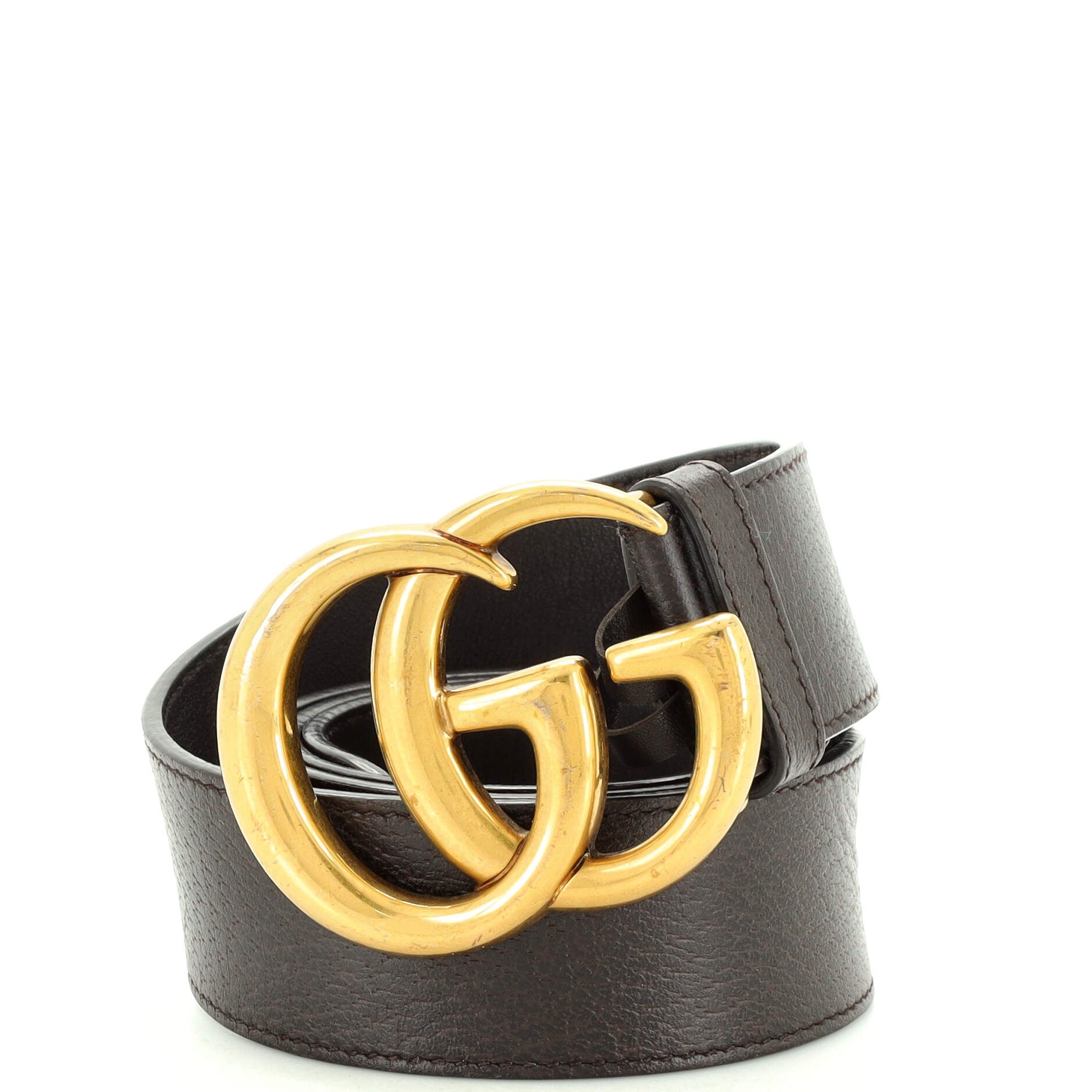 GG Marmont Belt Leather Wide 85