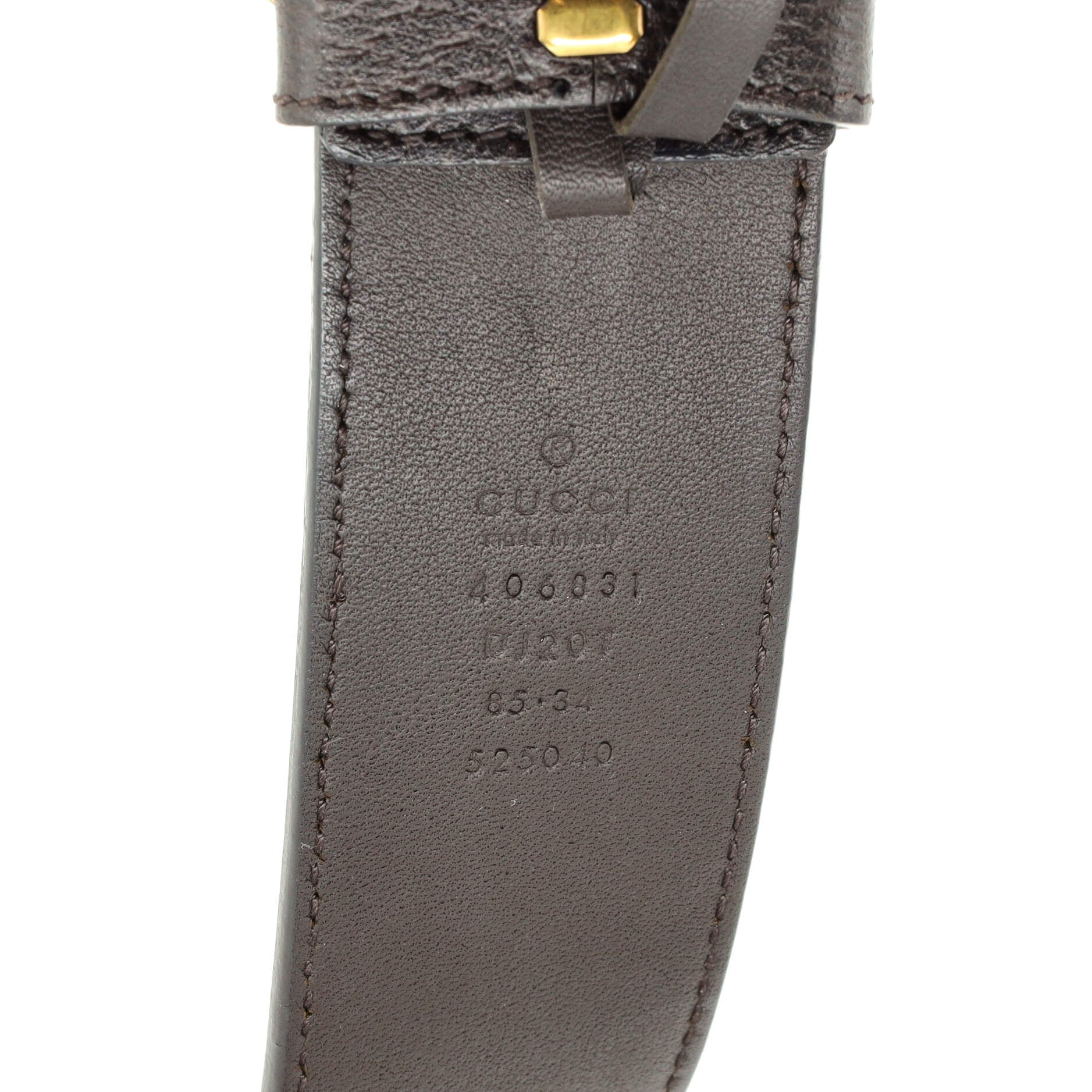GG Marmont Belt Leather Wide 85