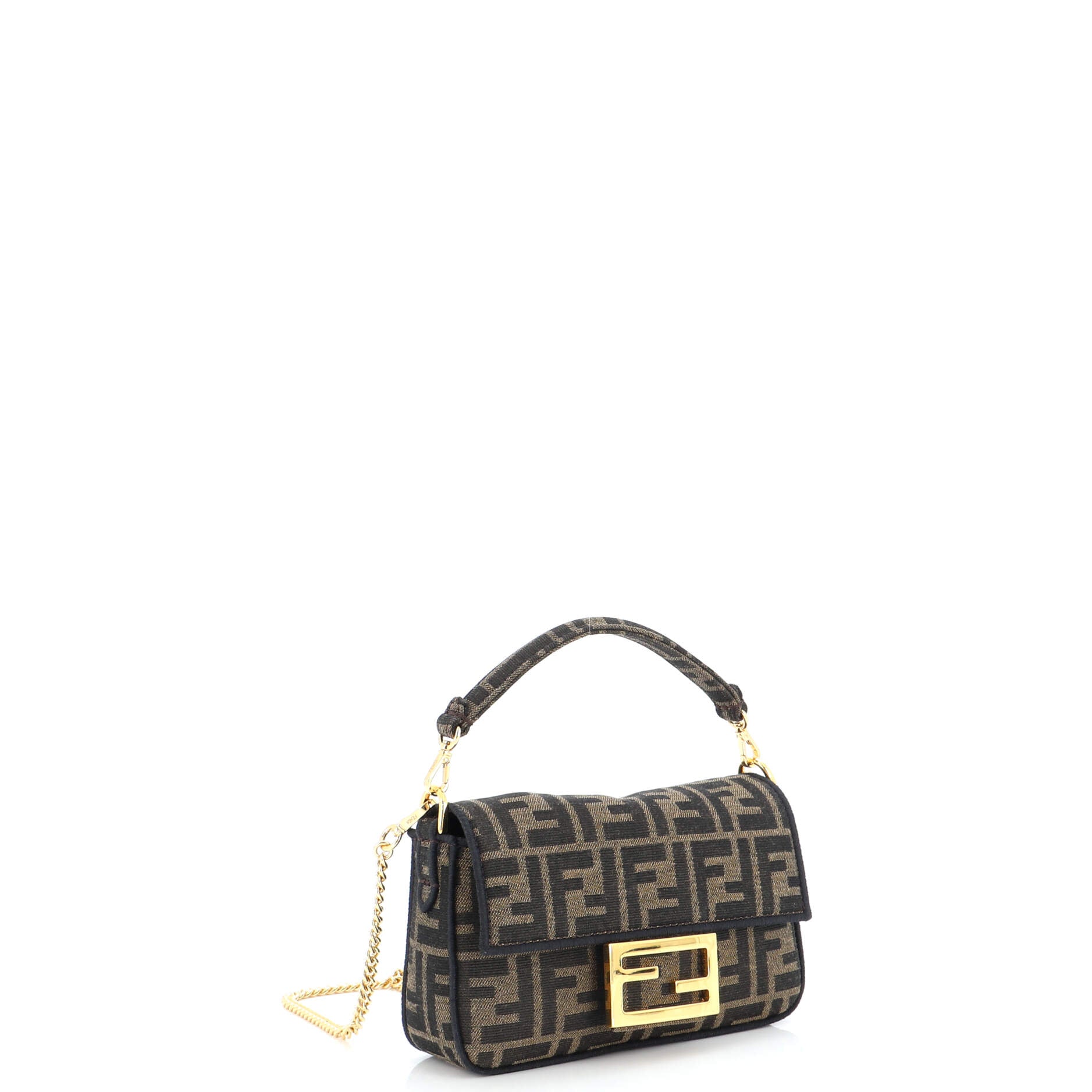 Baguette NM Bag Zucca Canvas Mini