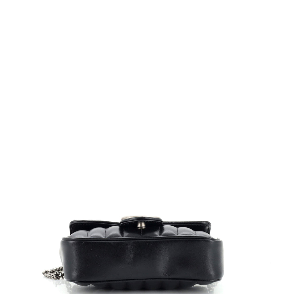 GG Marmont Flap Bag Matelasse Leather Super Mini