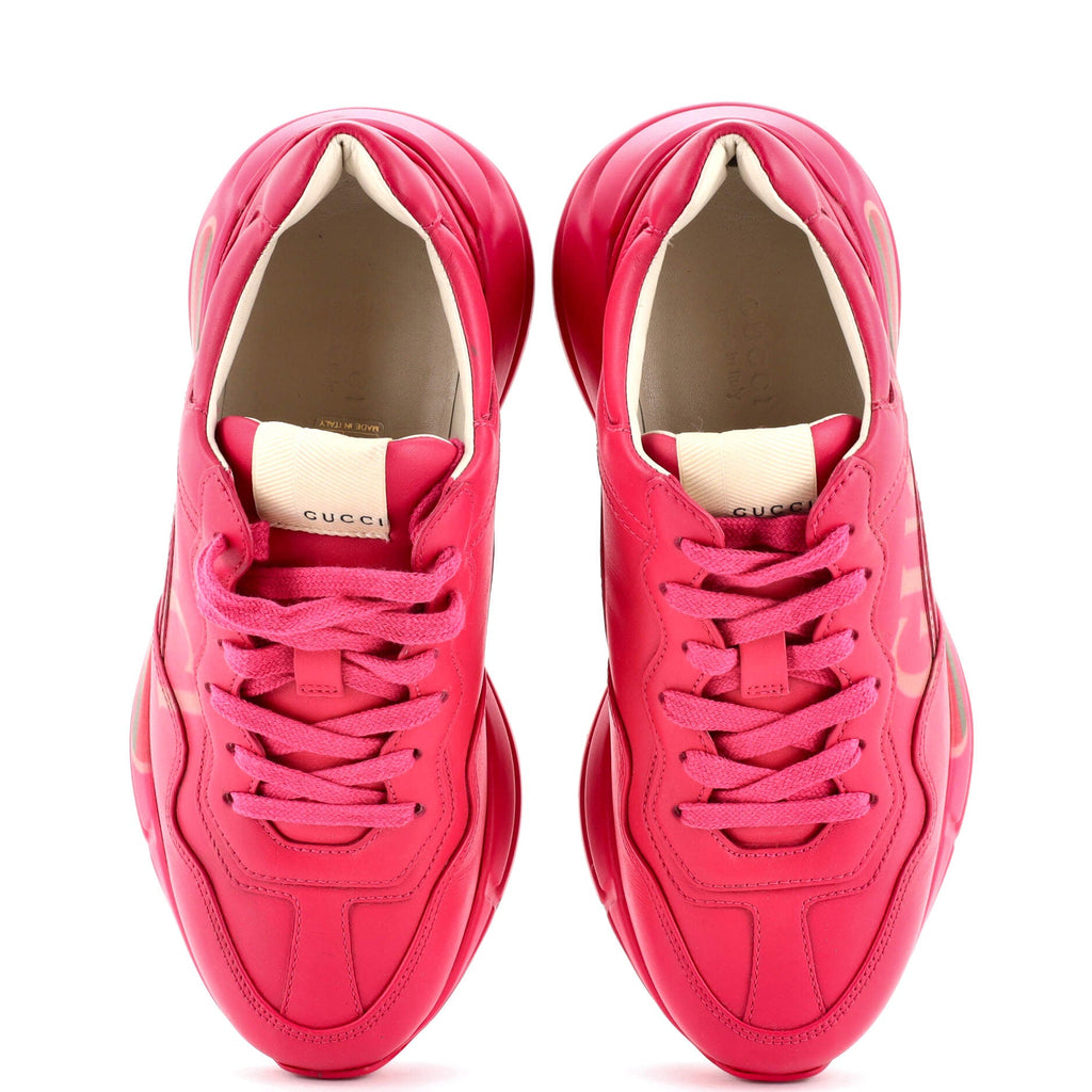 Rhyton Sneakers Printed Leather
