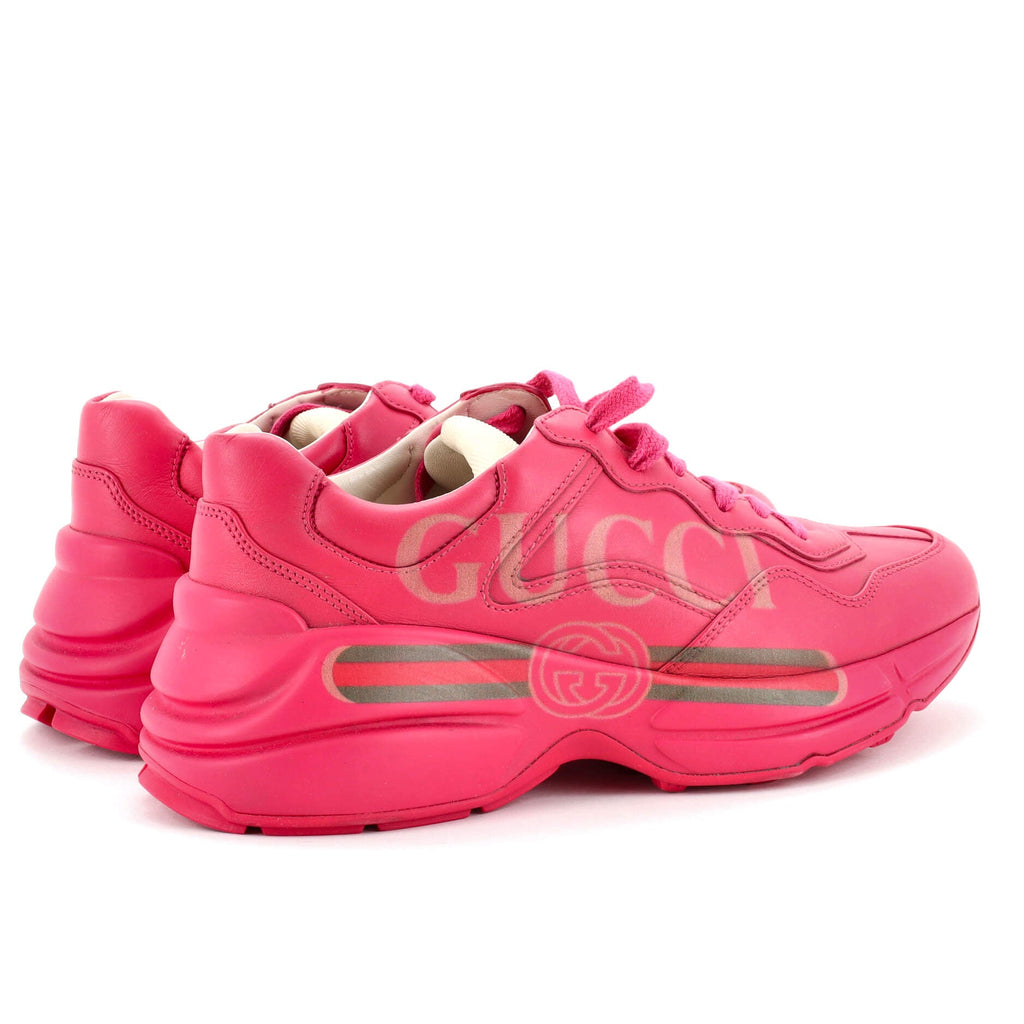Rhyton Sneakers Printed Leather