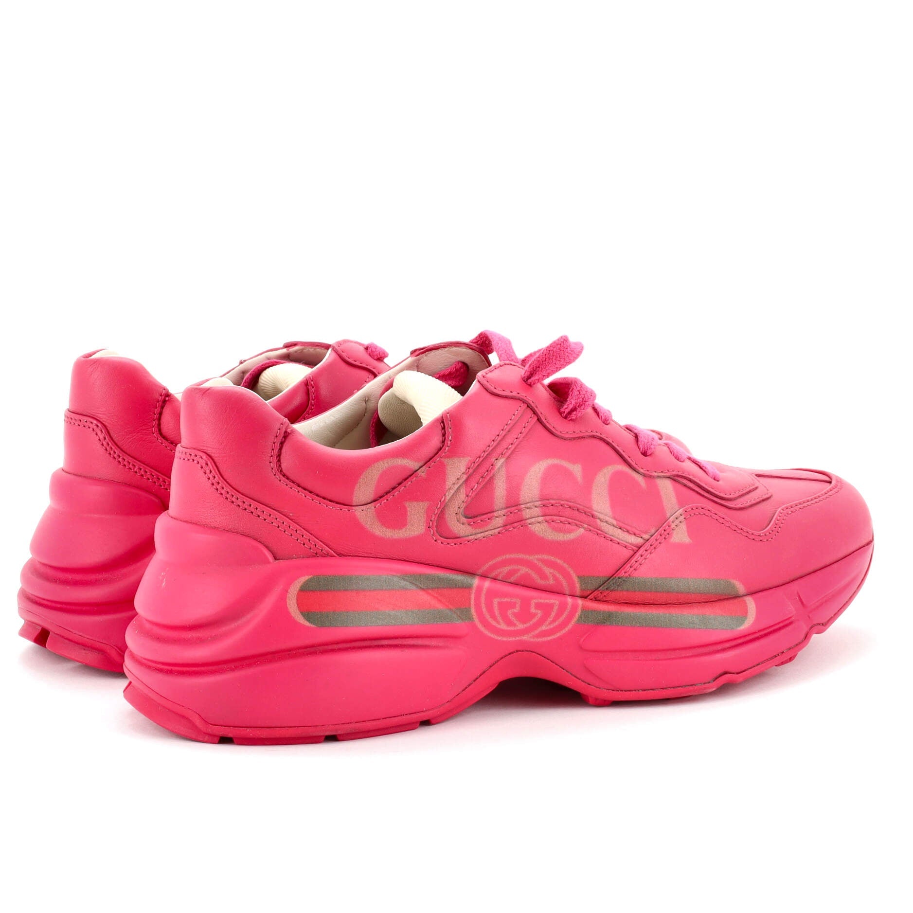 Rhyton Sneakers Printed Leather
