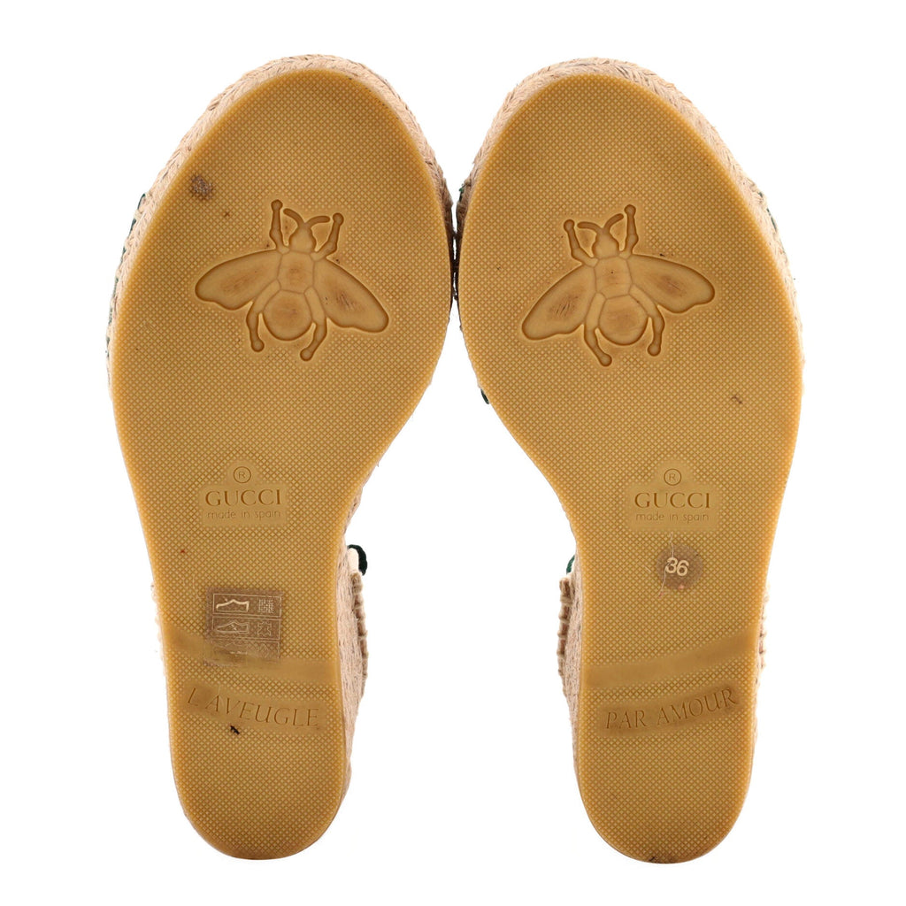 Women' Web Ankle Wrap Wedge Espadrilles Canvas