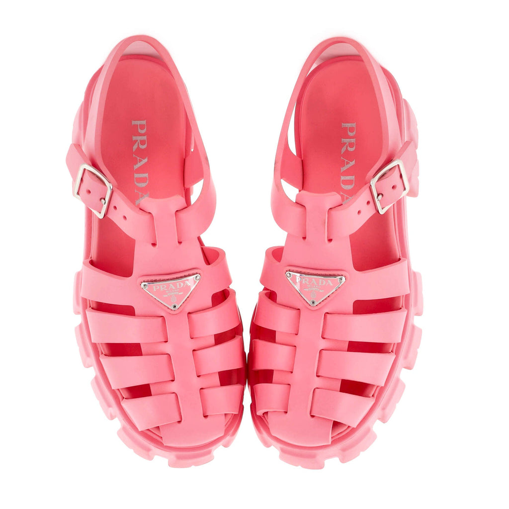 Women's Monolith Cage Platform Sandals Rubber