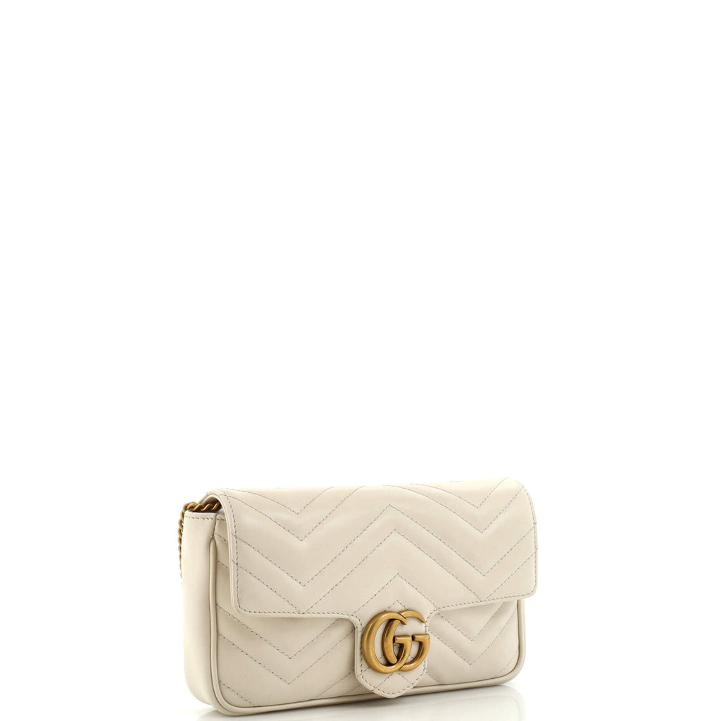 GG Marmont Wallet on Chain Matelasse Leather Mini