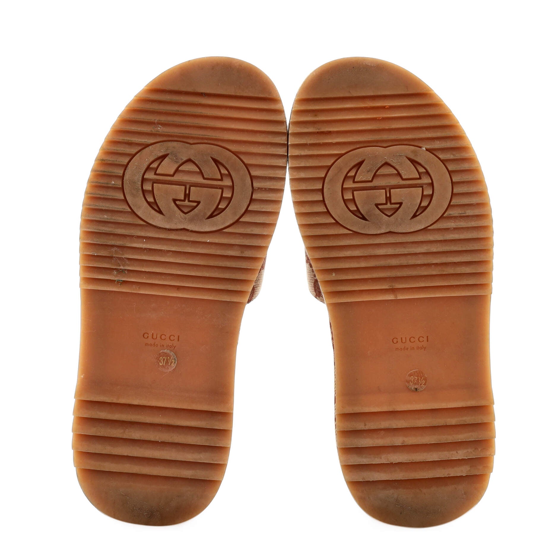 Women's Angelina Platform Slide Sandals GG Canvas