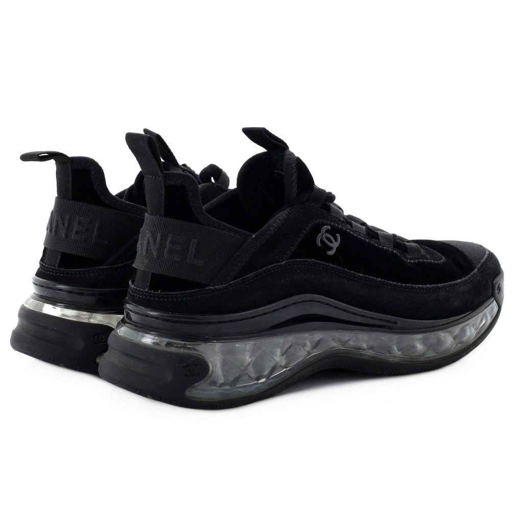 Women's CC Cap Toe Logo Sneakers Suede and Mixed Fibers