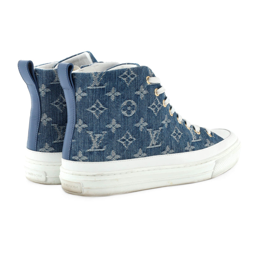 Women's Stellar Sneakers Monogram Denim
