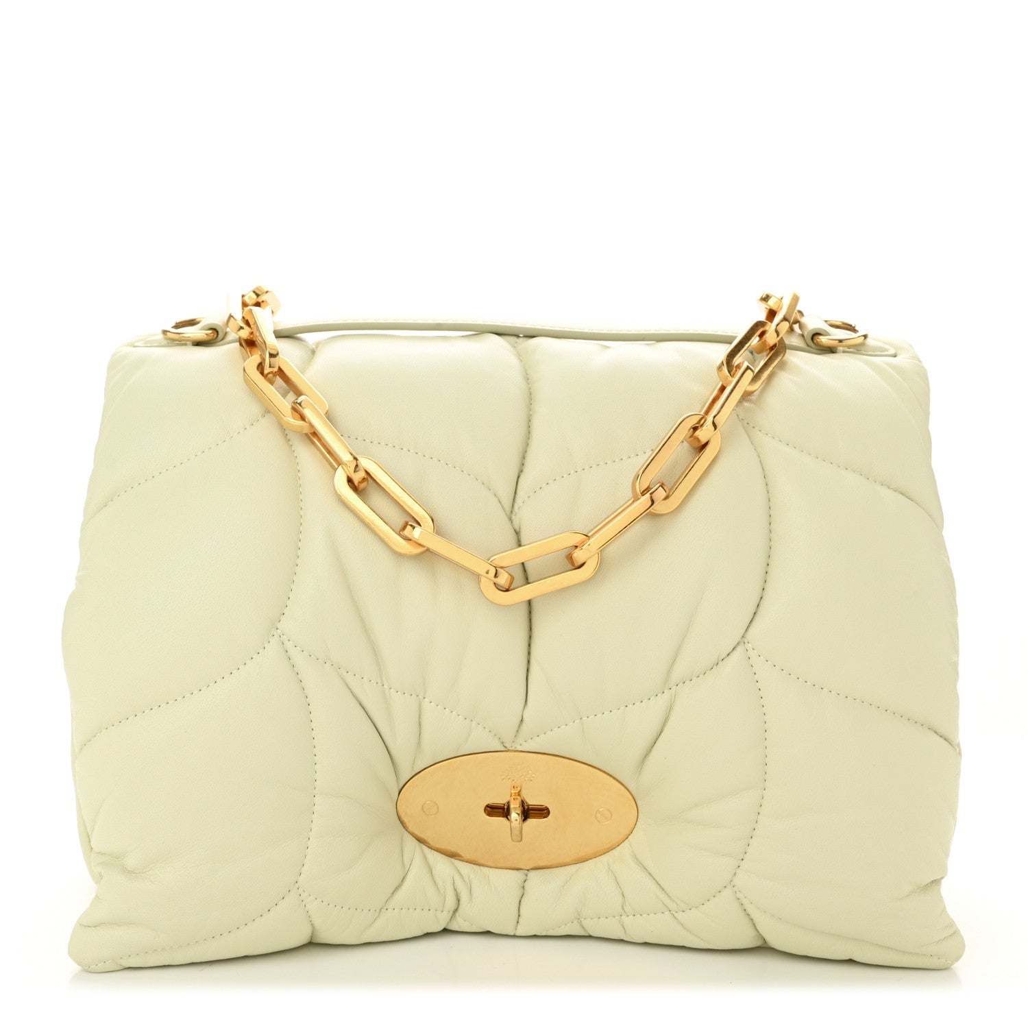 Nappa Pillow Quilted Little Softie Bag Primrose