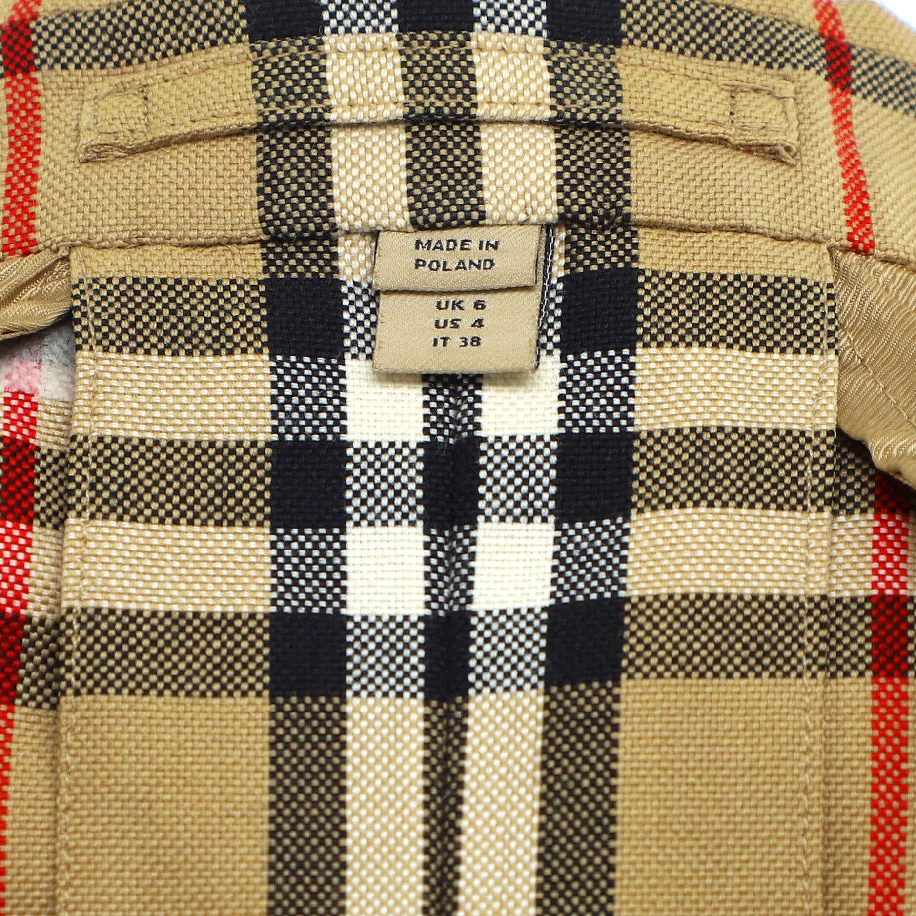 Women's Button Up Blazer Vintage Check Wool