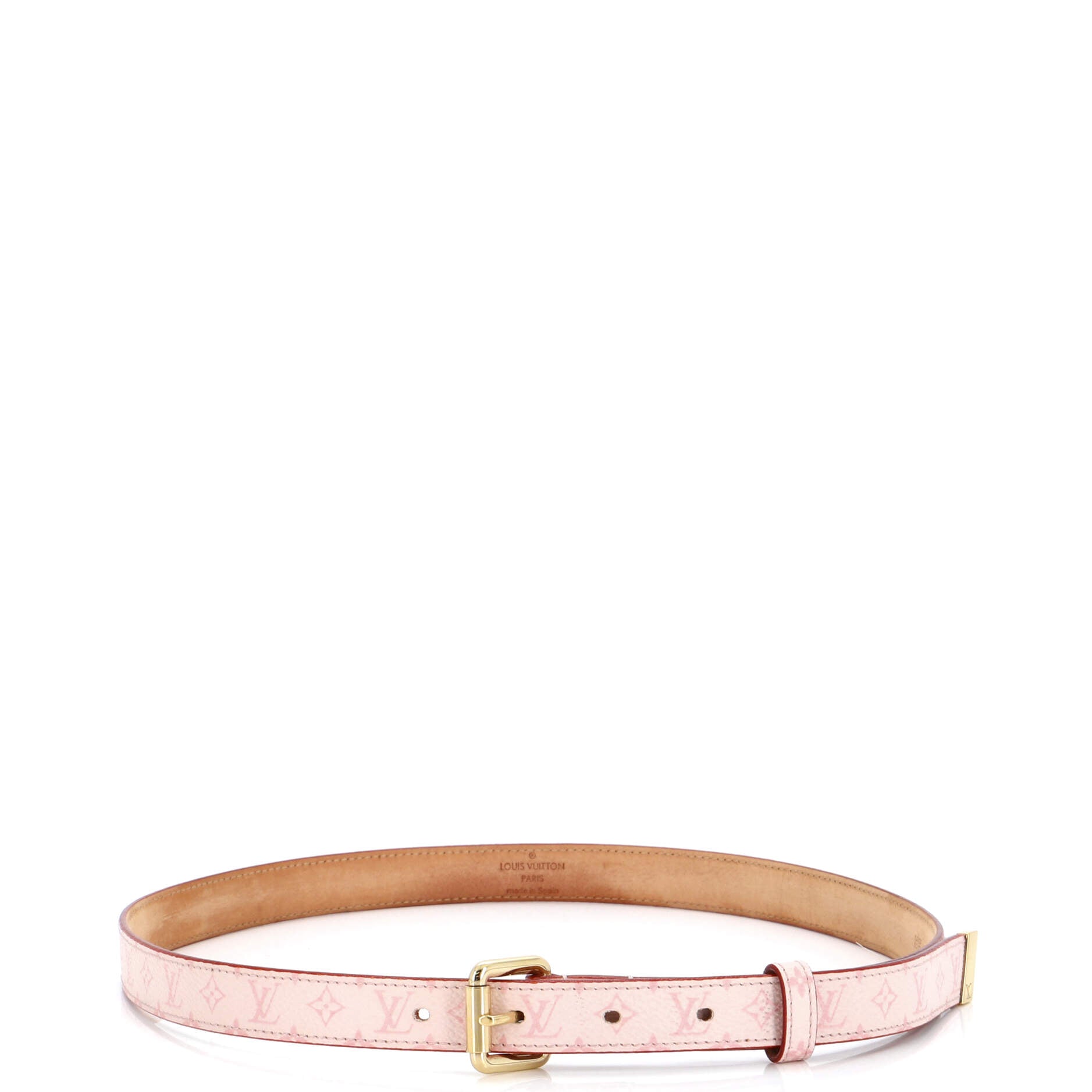 Belt Monogram Canvas Thin 80