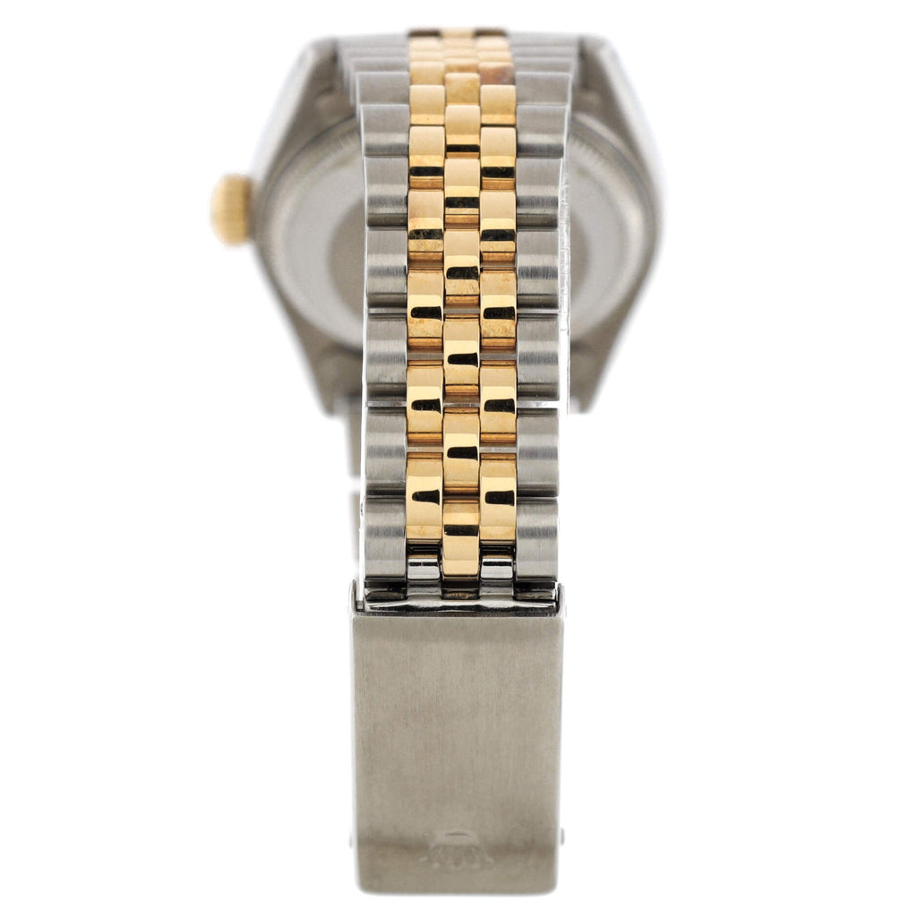 Oyster Perpetual Datejust Automatic Watch Stainless Steel and Yellow Gold with Diamond Markers 31