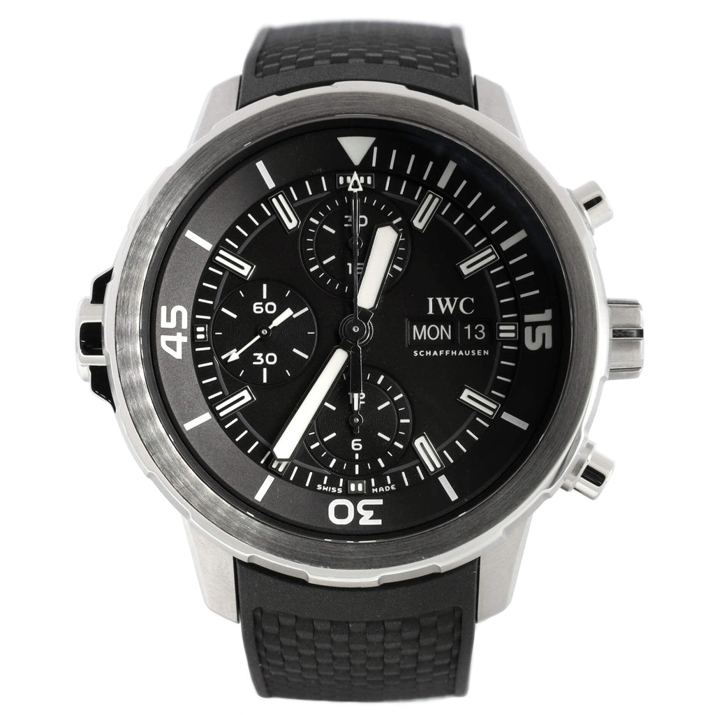 Aquatimer Chronograph Automatic Watch Stainless Steel and Rubber 44