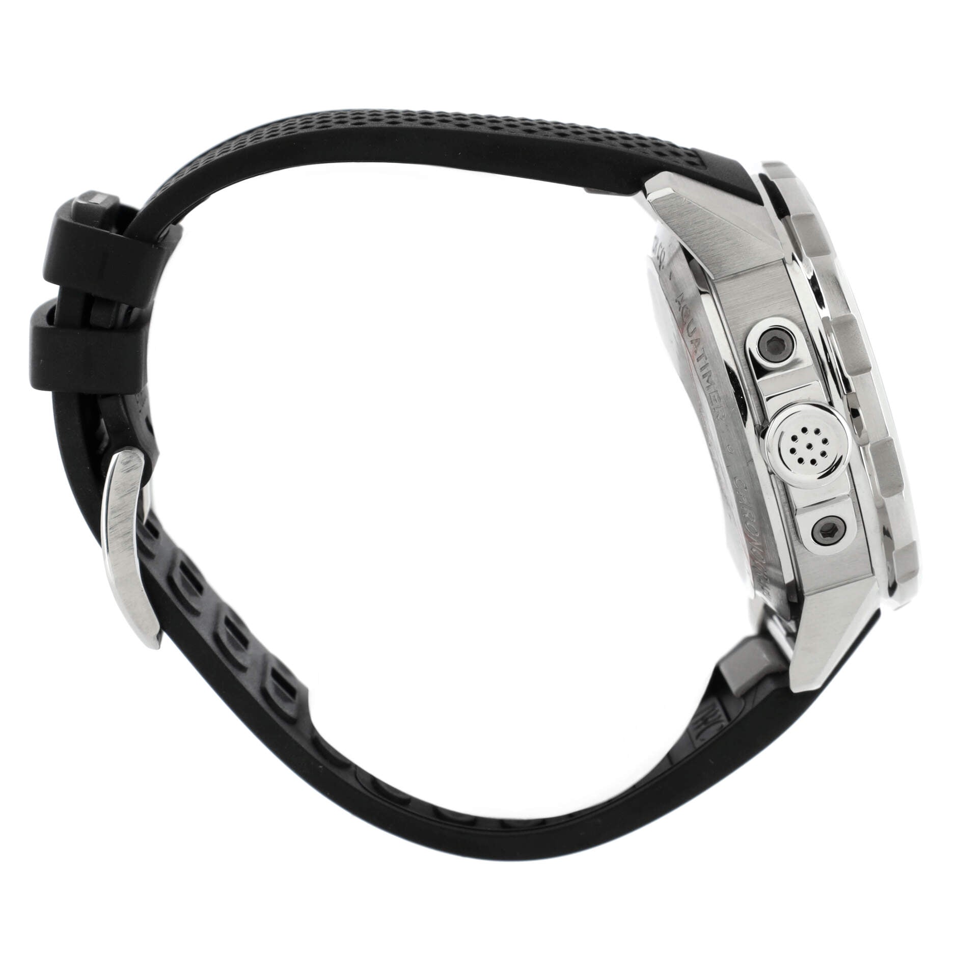 Aquatimer Chronograph Automatic Watch Stainless Steel and Rubber 44