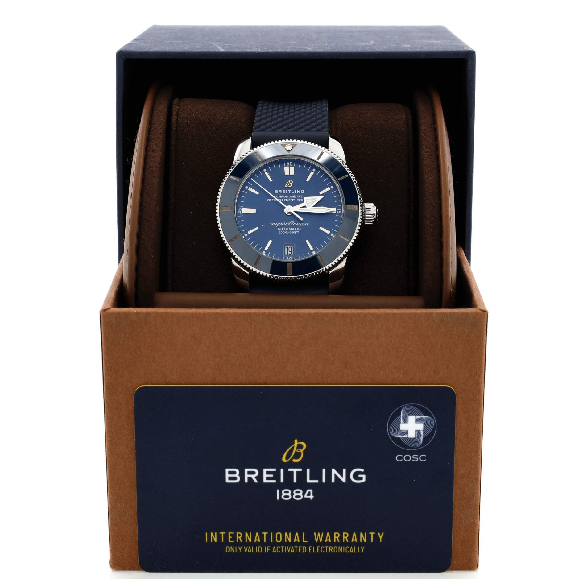 Superocean Heritage B20 Automatic Watch Stainless Steel with Ceramic and Rubber 42