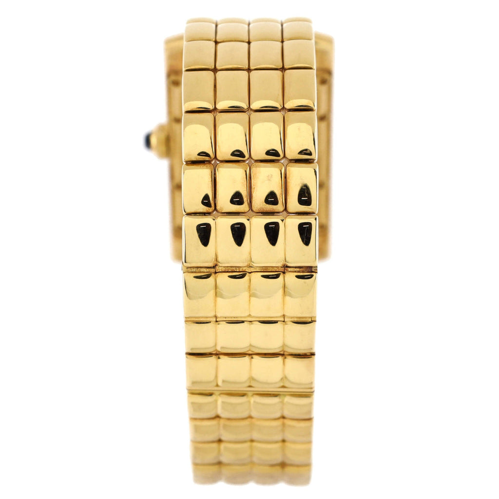 Tank Americaine Quartz Watch Yellow Gold 23