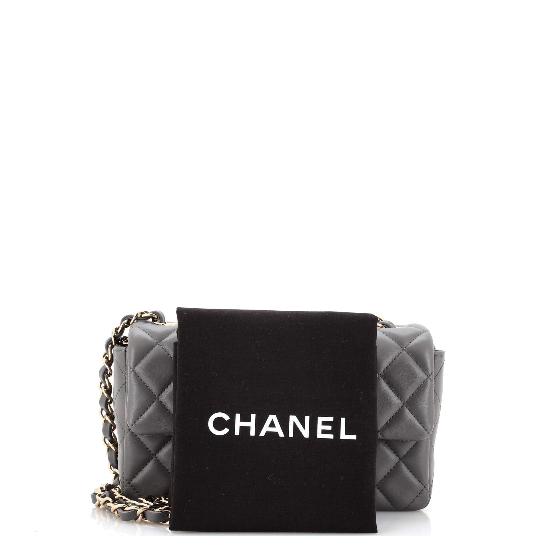 Classic Single Flap Bag Quilted Lambskin Mini