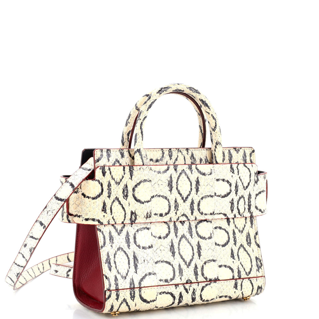 Horizon Satchel Python Mini