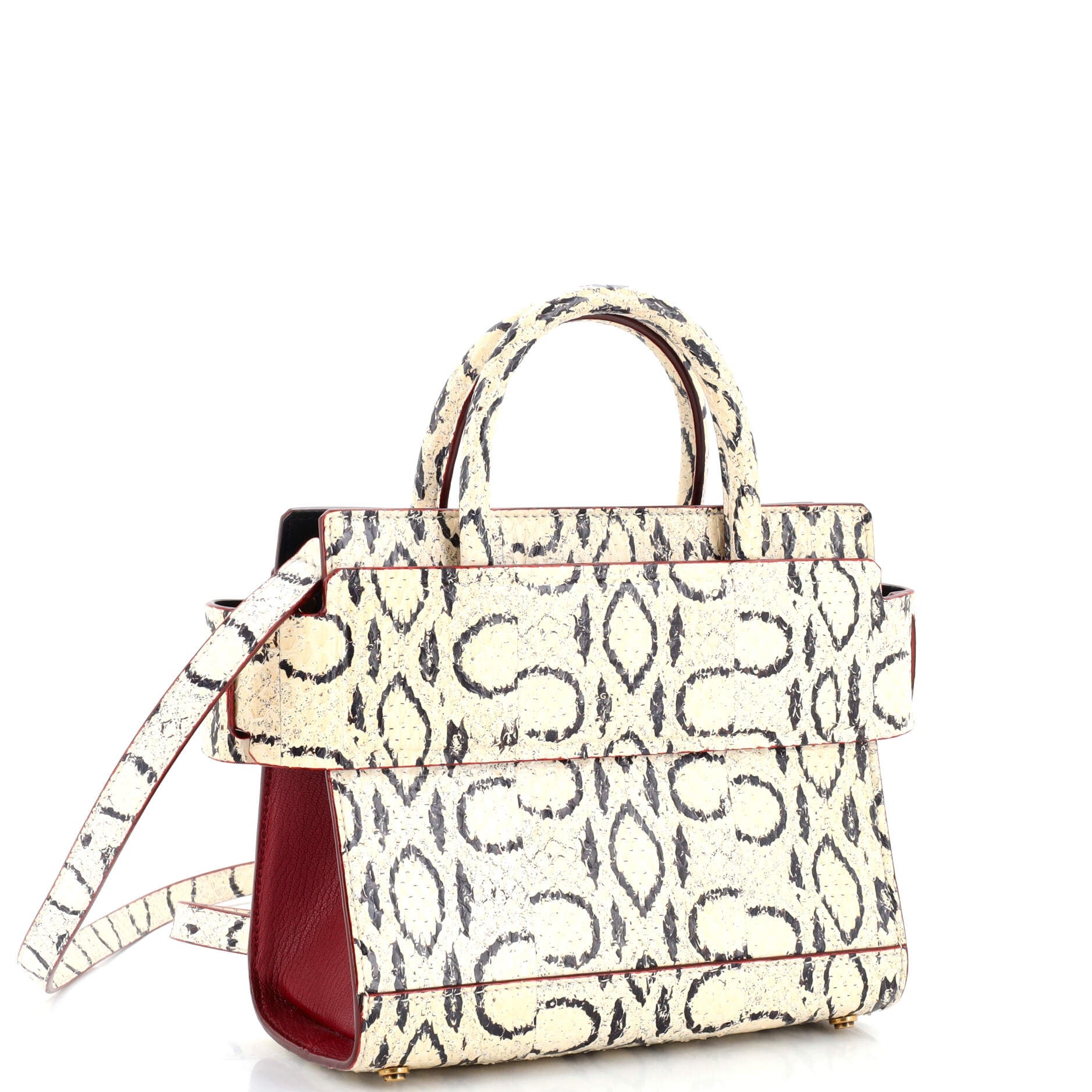Horizon Satchel Python Mini