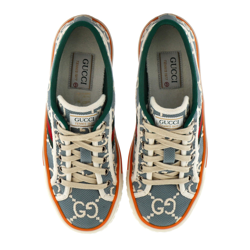 1977 Tennis Sneakers GG Embroidered Canvas