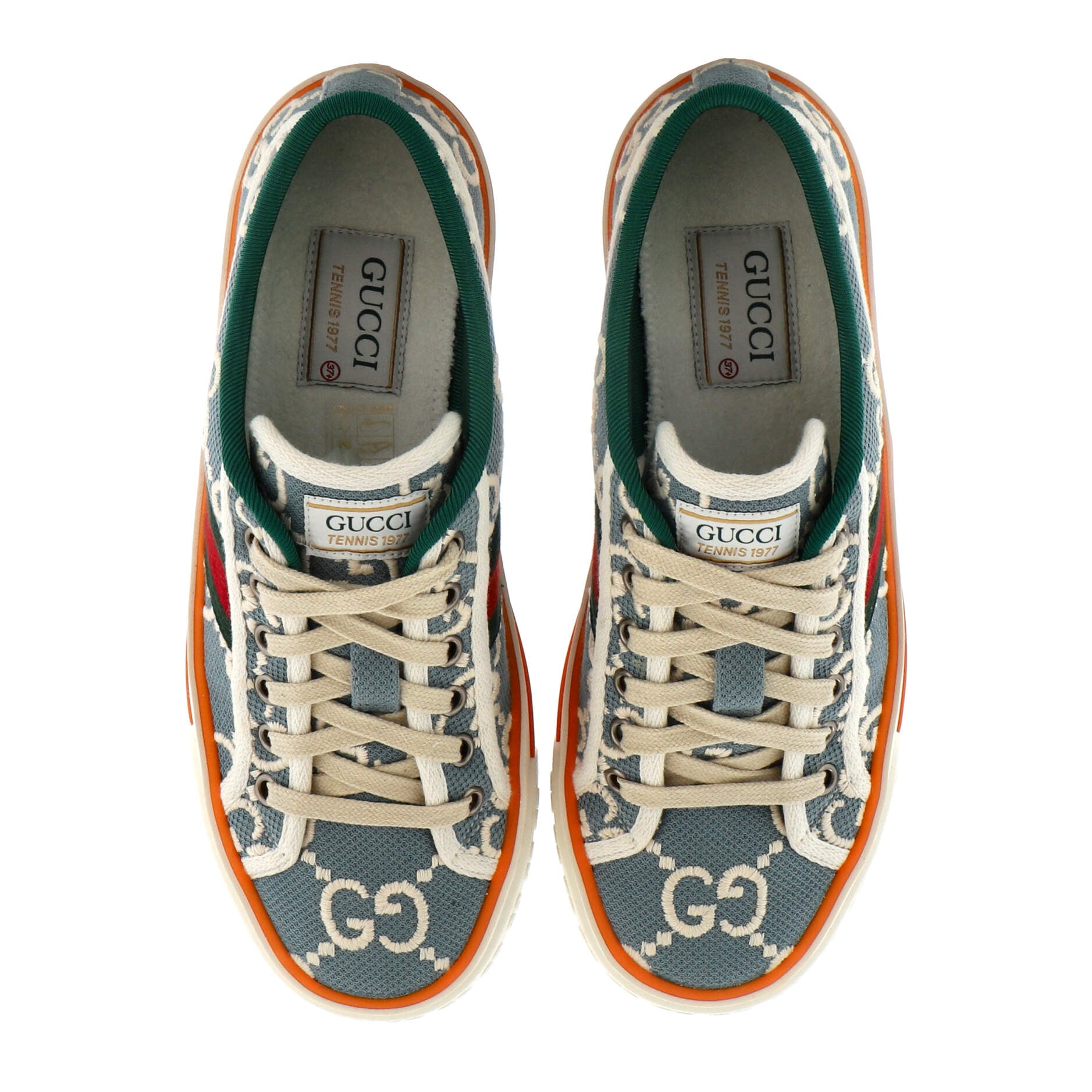 1977 Tennis Sneakers GG Embroidered Canvas