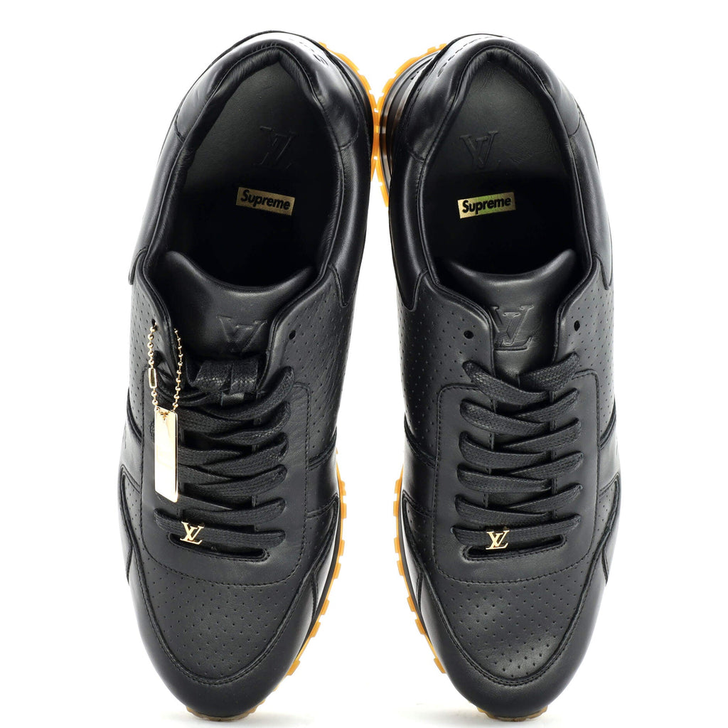 x Supreme Men's Run Away Sneakers Perforated Leather
