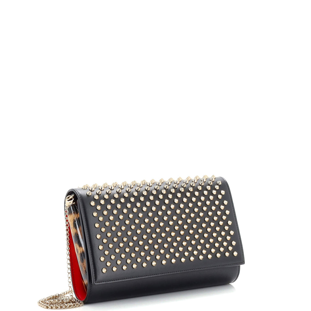 Paloma Clutch Spiked Leather